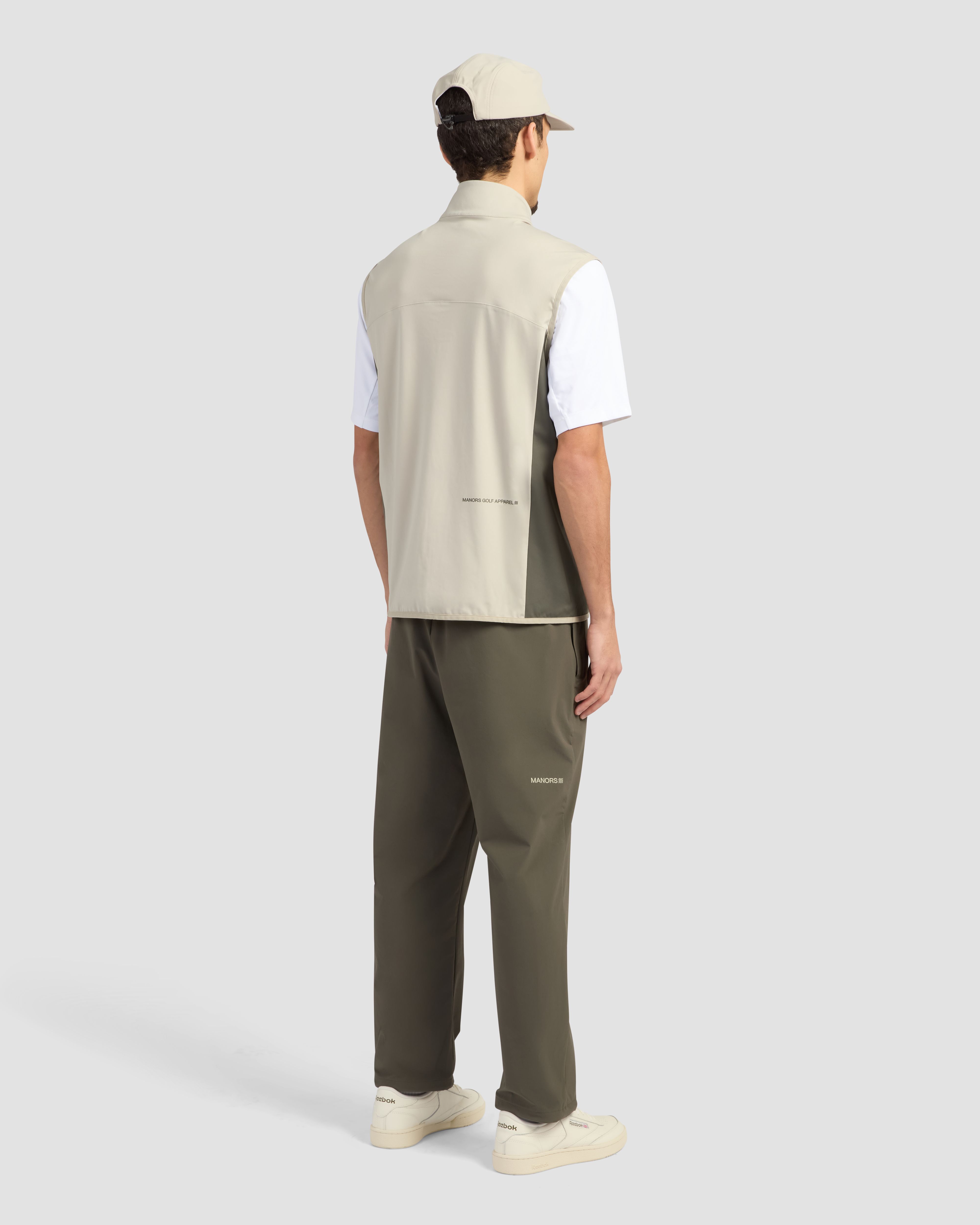 1/4 Zip Tech Vest | Manors Golf