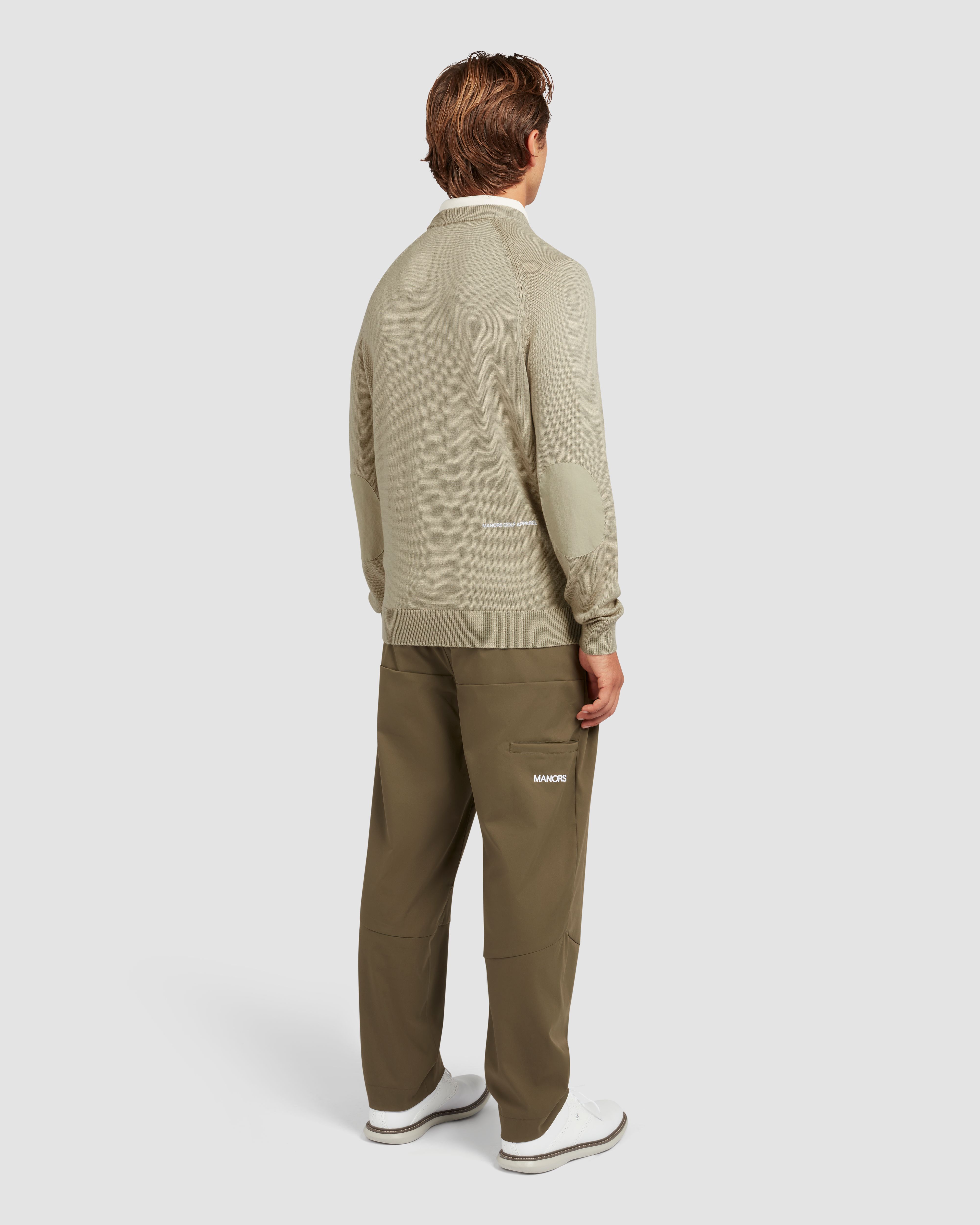 Merino Tech Crewneck | Manors Golf