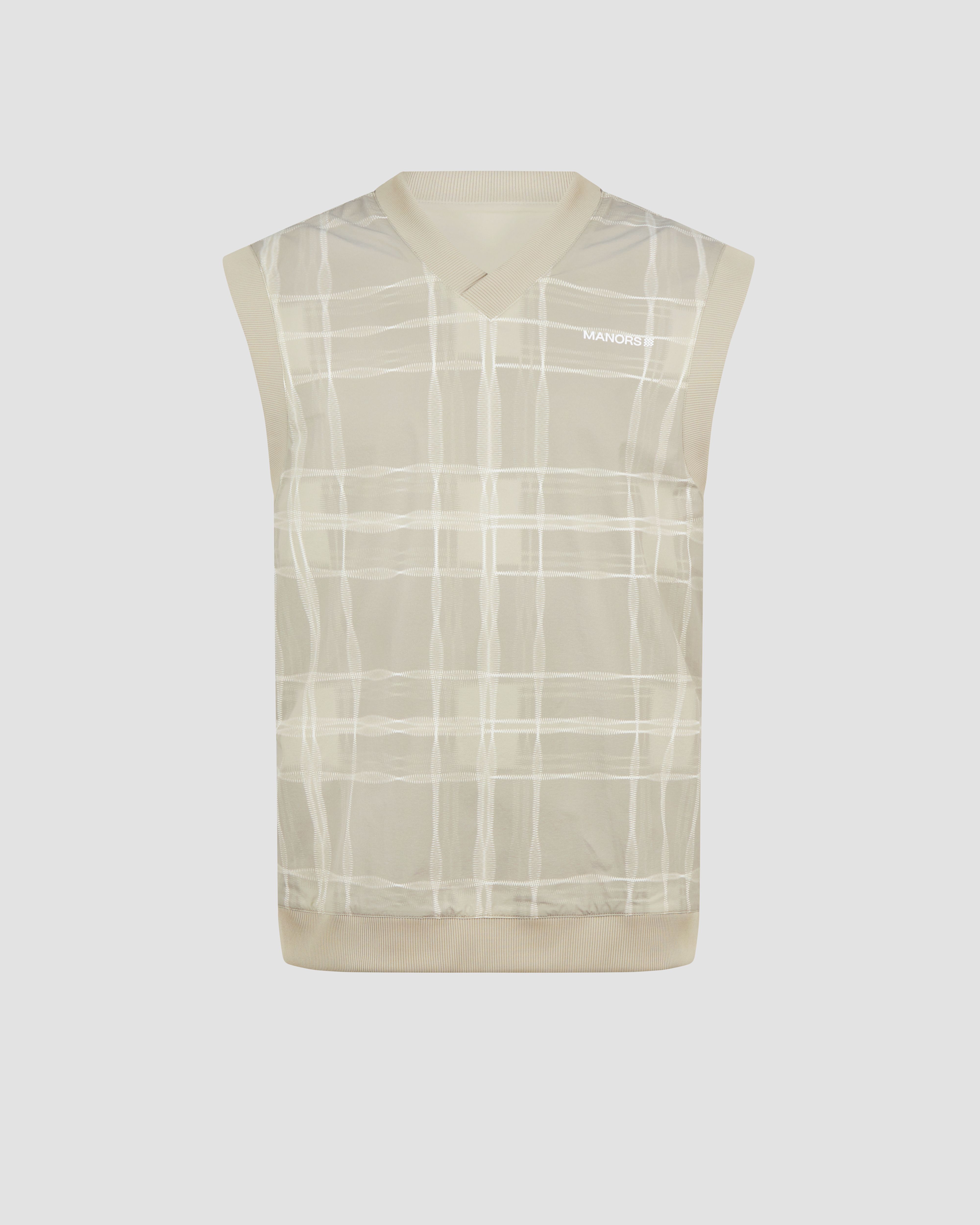 Reversible V-Neck Vest | Manors Golf