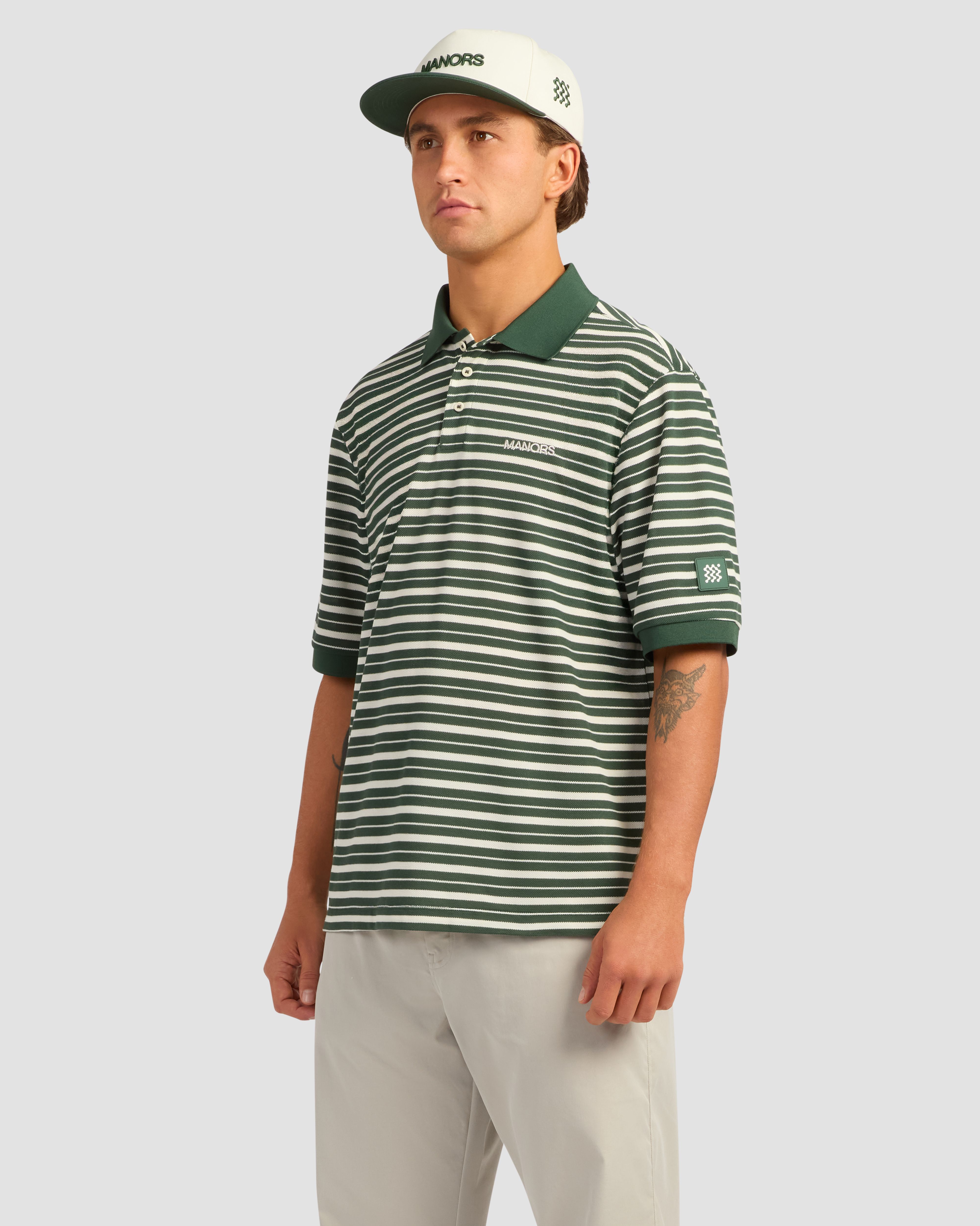 GOAT Pique Polo | Manors Golf