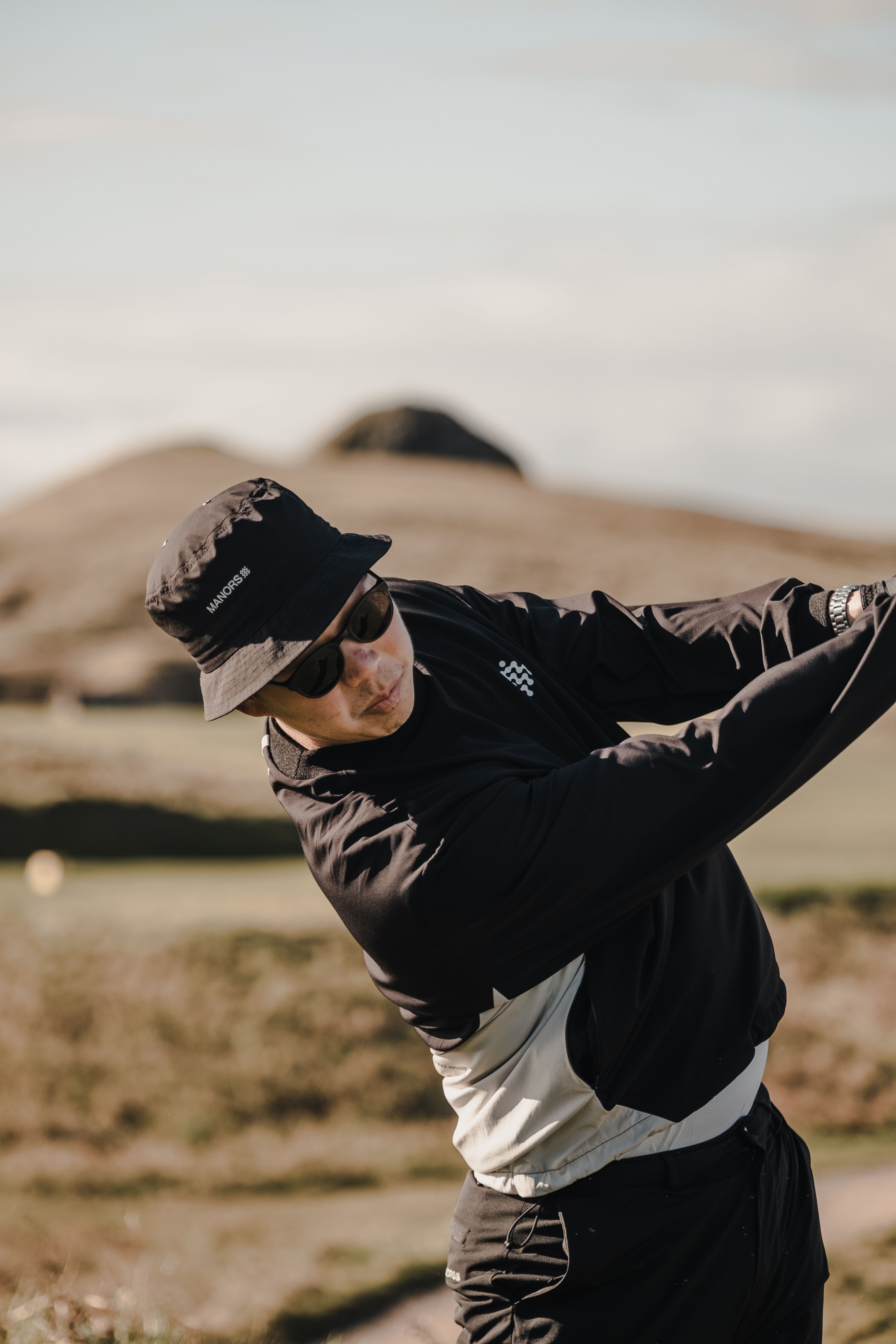 Manors Golf Gailes Windbreaker Dune