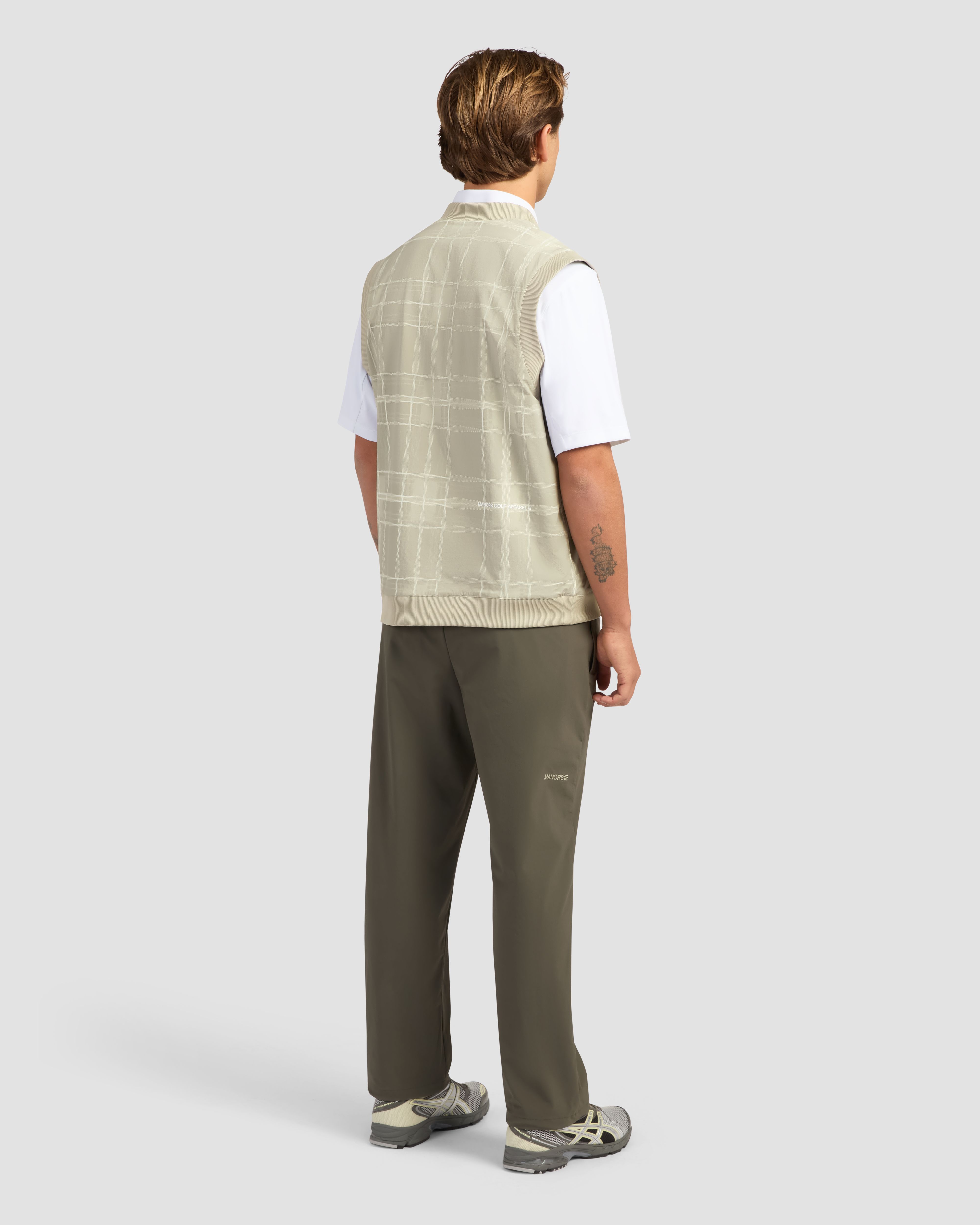 Manors Golf ベスト Reversible V-Neck Vest | Manors Golf