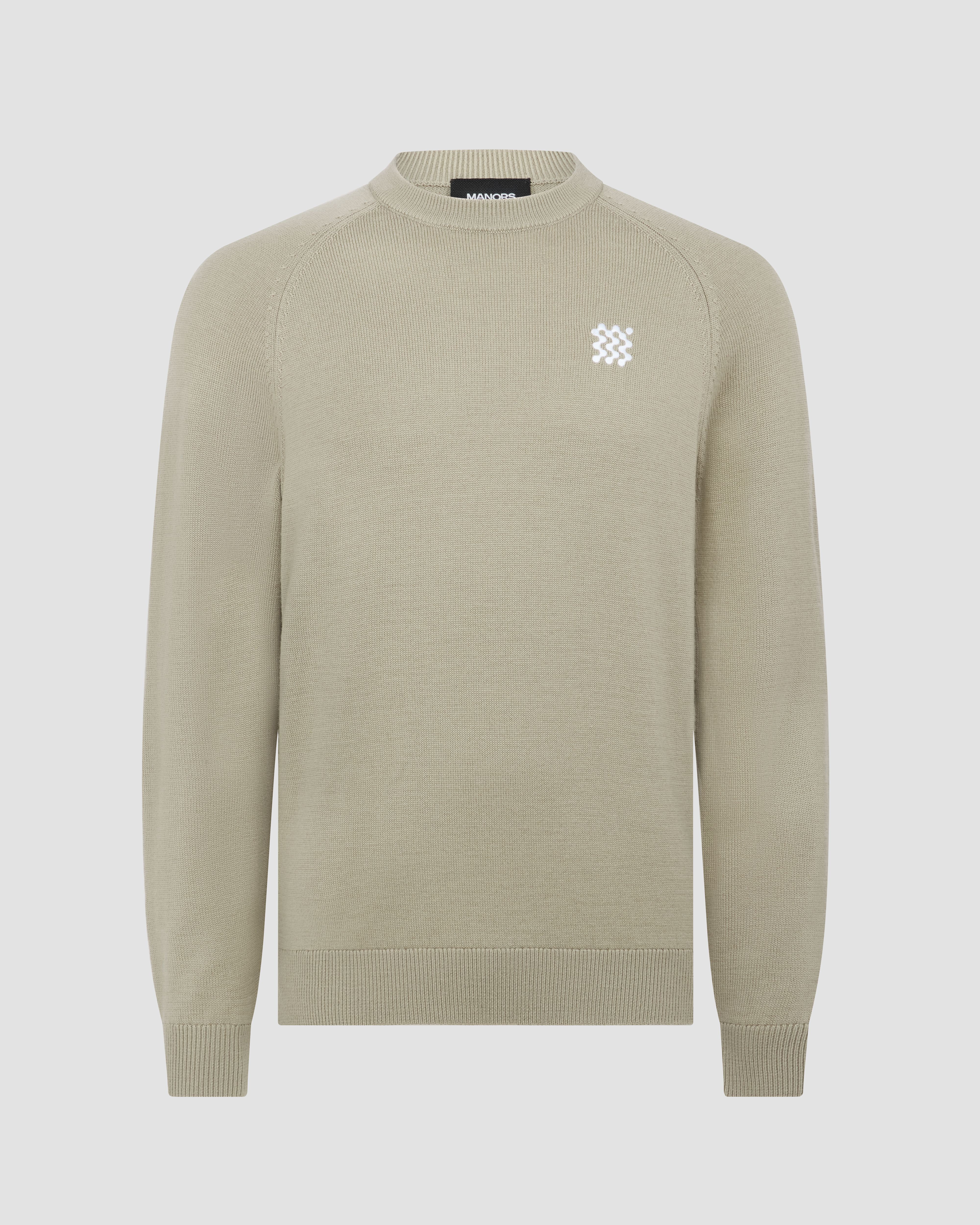 Merino Tech Crewneck | Manors Golf
