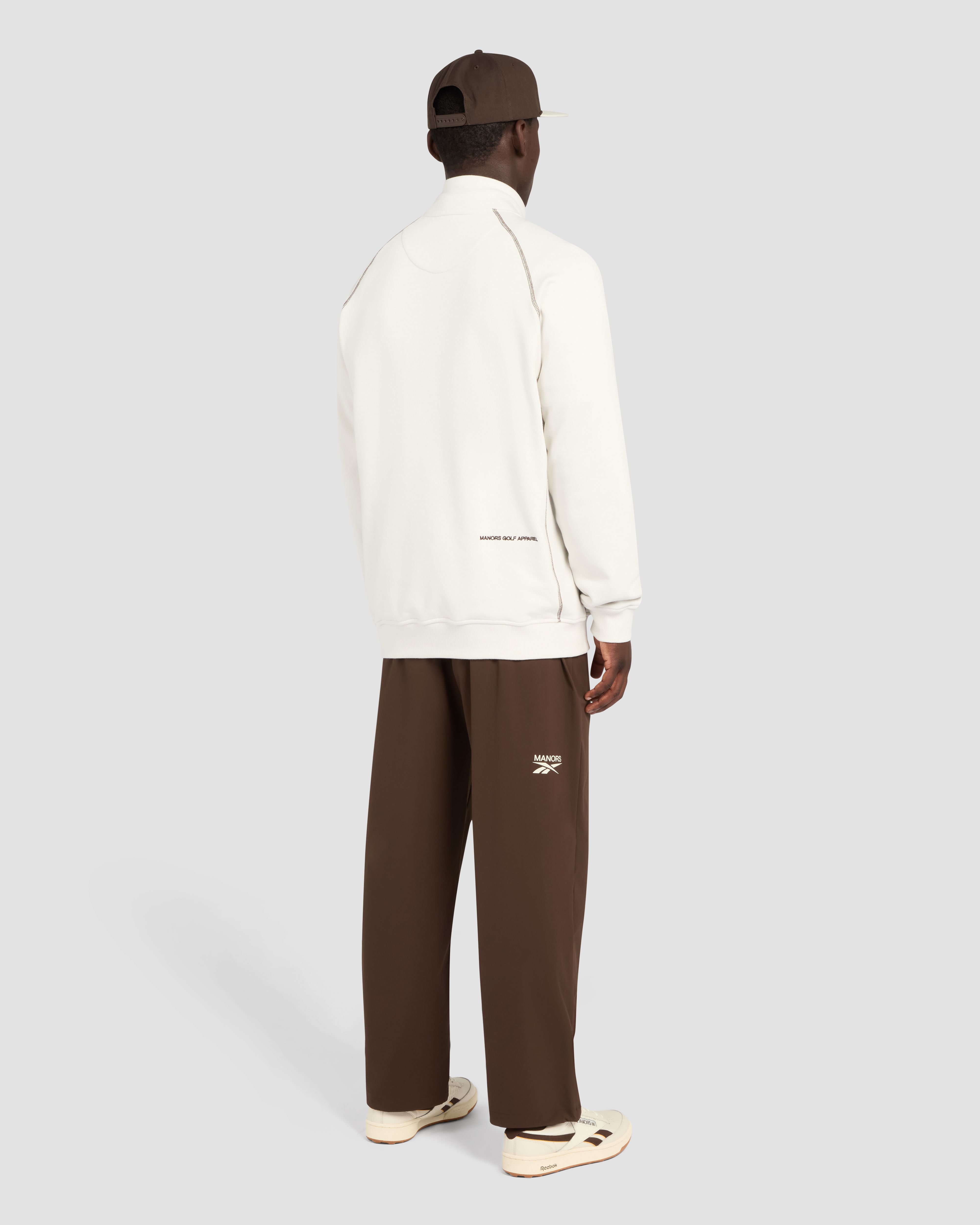 Reebok x Manors Organic 1/4 Zip Pullover | Manors Golf