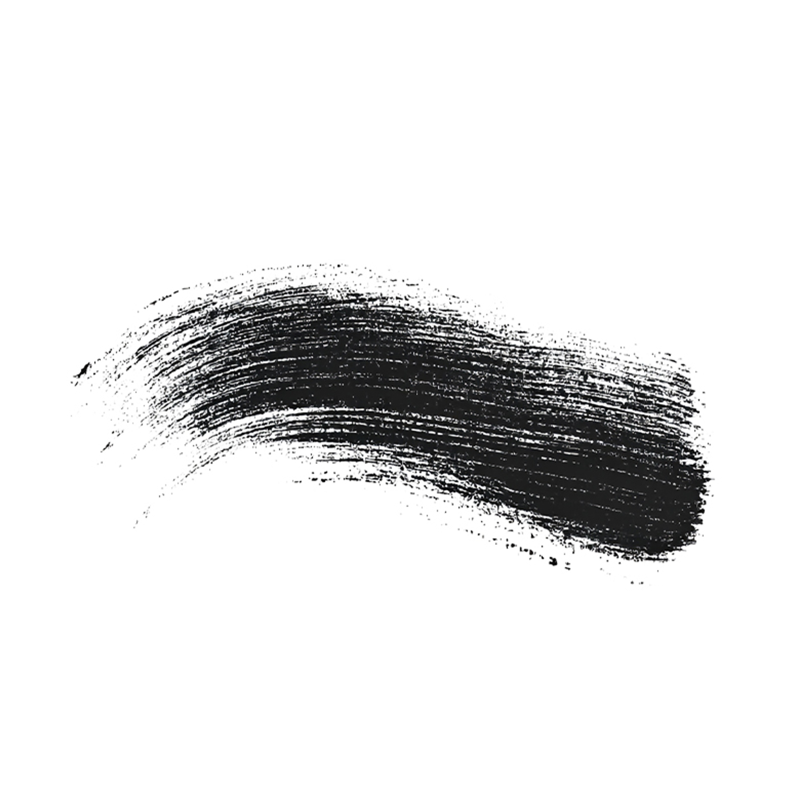 Textured black brushstroke shaped like a curving banner.