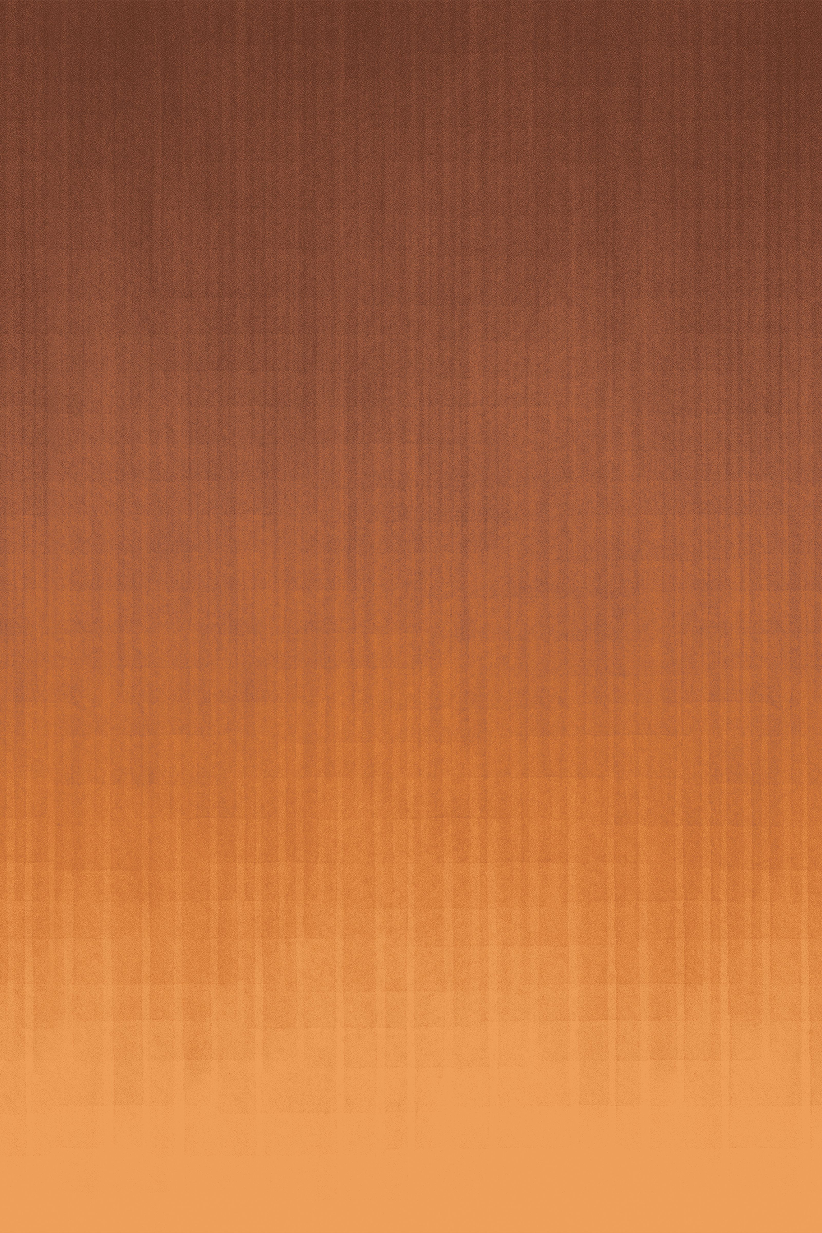 Vertical gradient from dark brown to light orange with a subtle striped texture.