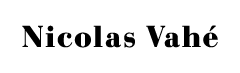 Logo Nicolas Vahe