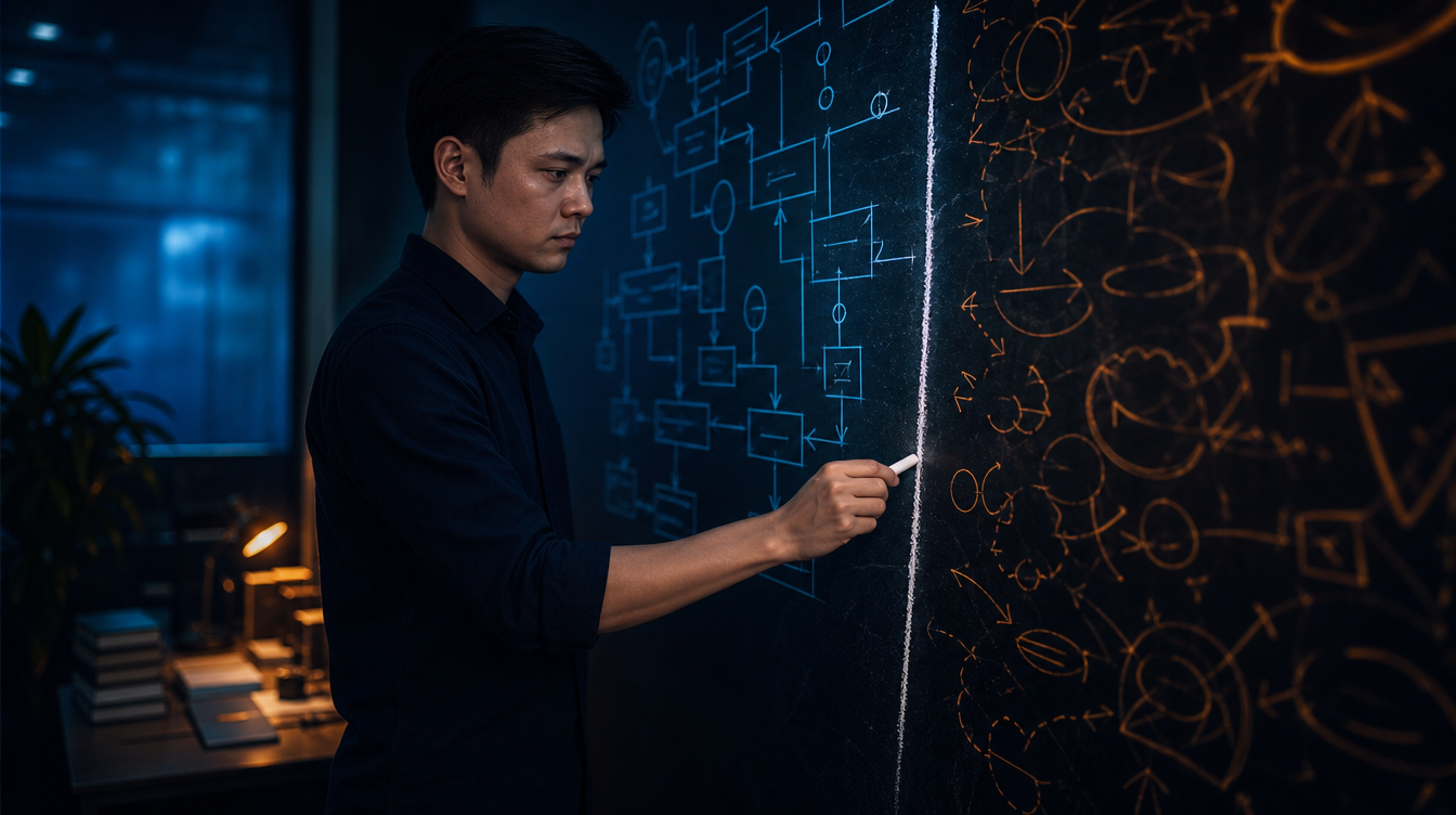 Founder vẽ đường kẻ phân chia giữa việc AI làm được và việc cần phán đoán của con người — Quy tắc Ngưỡng Phản Biện