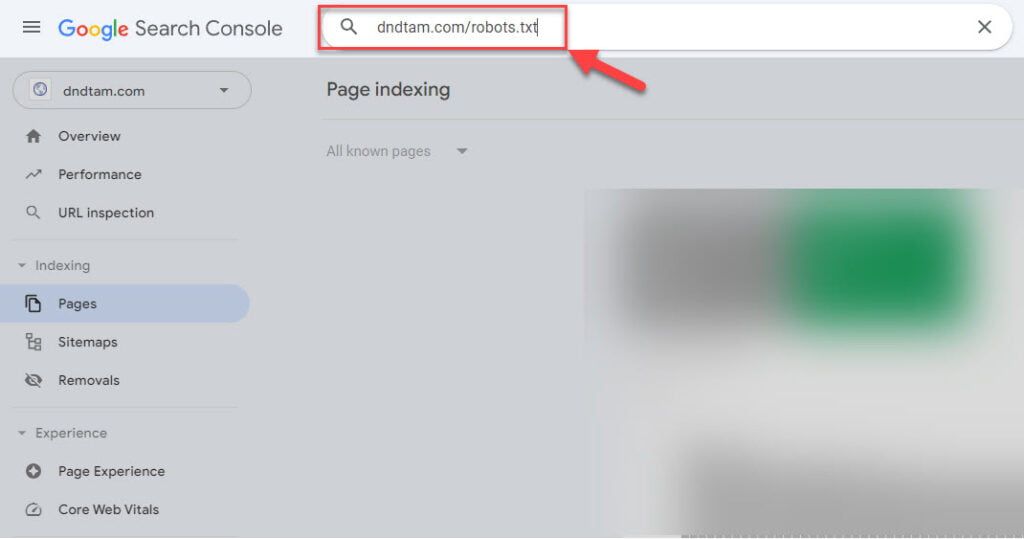 Kiểm tra tệp robots.txt bằng Google Search Console