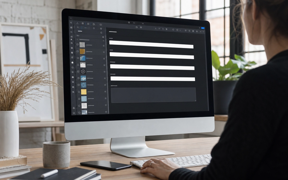 Webflow Designer SEO panel beside a published page source showing title and canonical tags