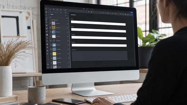 Webflow Designer SEO panel beside a published page source showing title and canonical tags