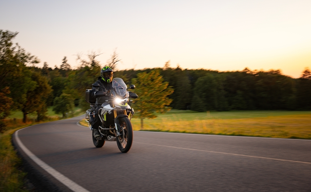 Image Motorcycle on road
