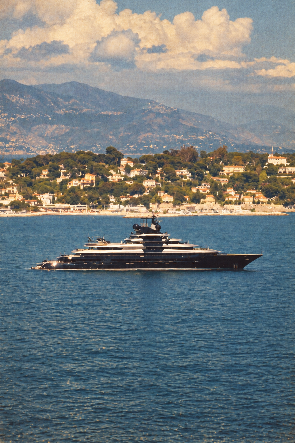M/Y Luminance, 135m — private, elite clientele, multi-course service