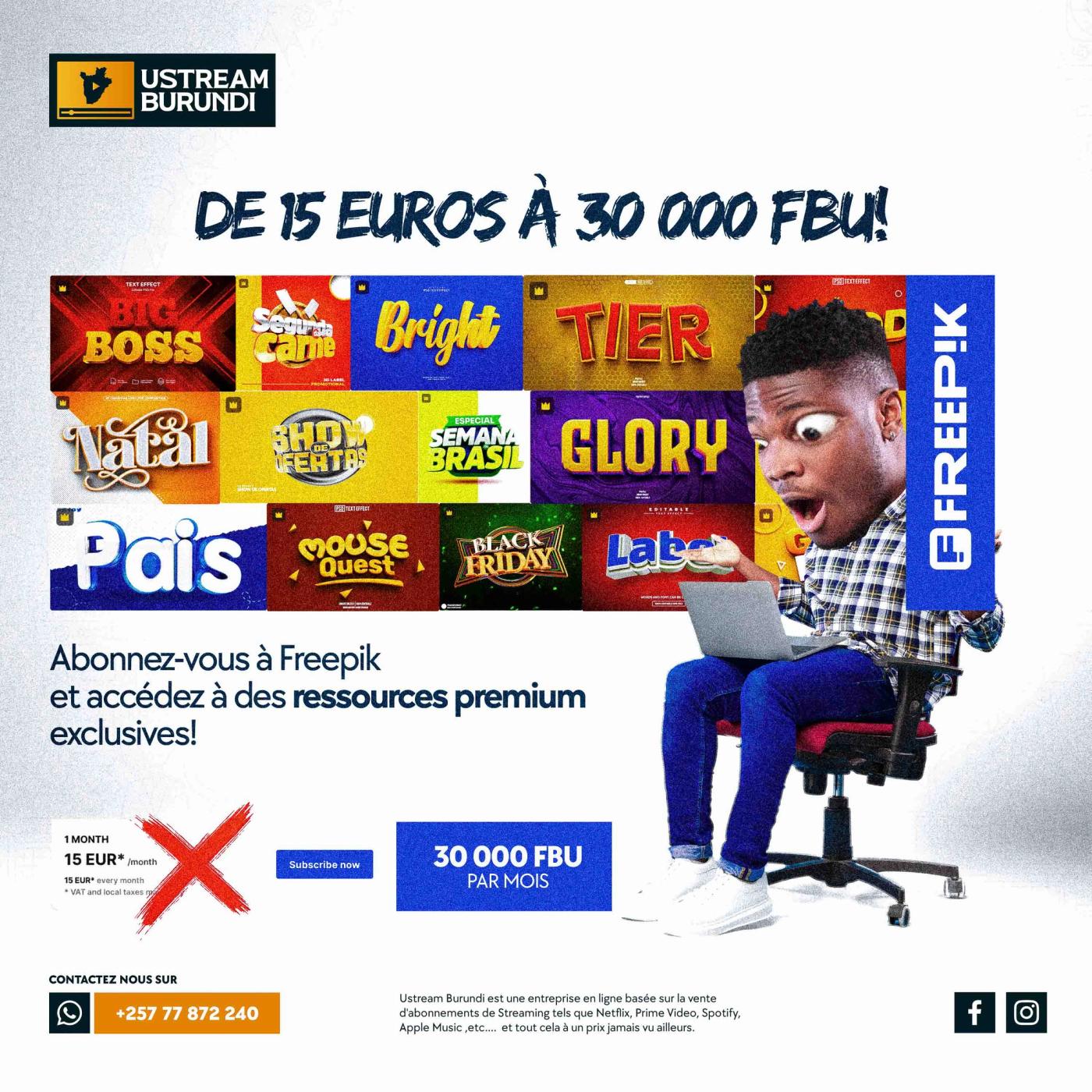 Ustream Burundi Social Media Contents image 3