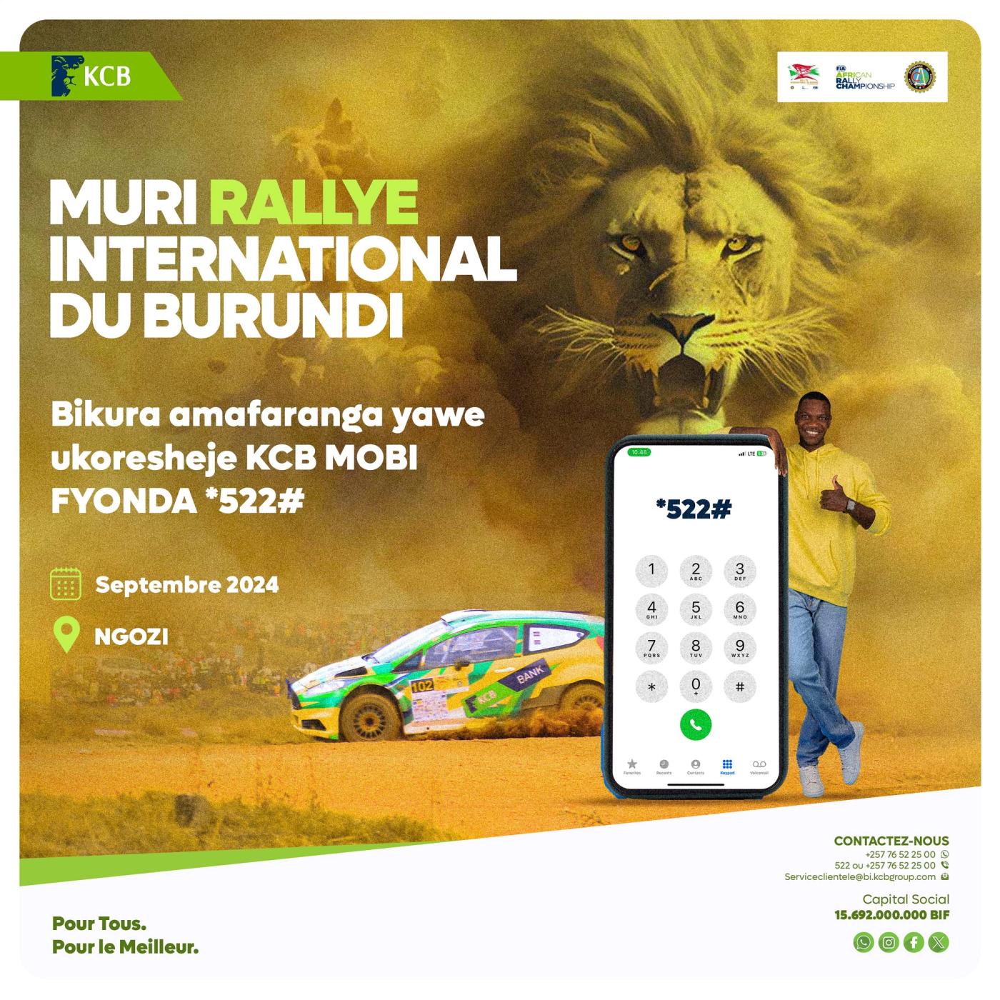 KCB Bank Burundi African Rally Championship image 4
