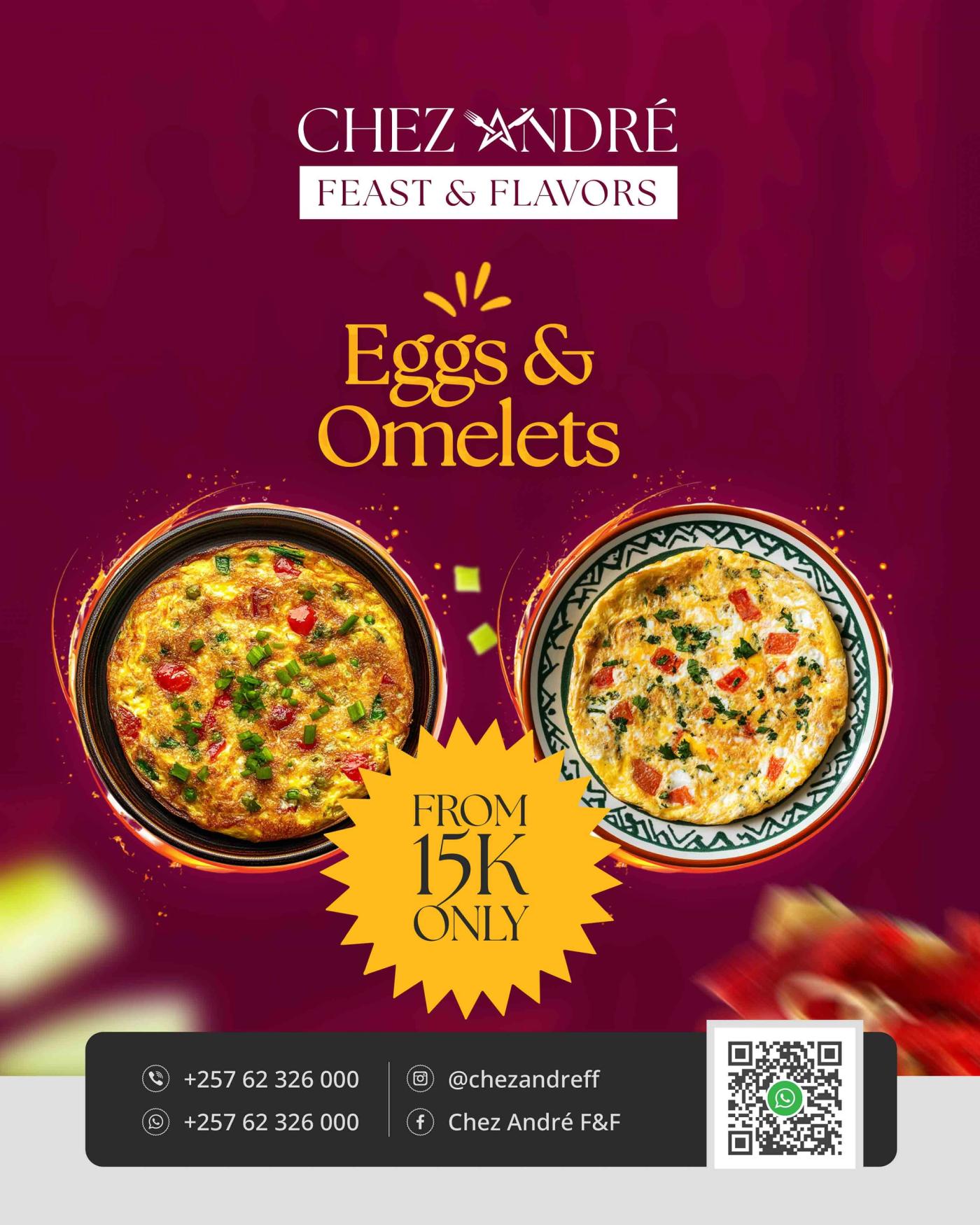 Chez André Fest and Flavors Social Media Contents & Mockups image 7