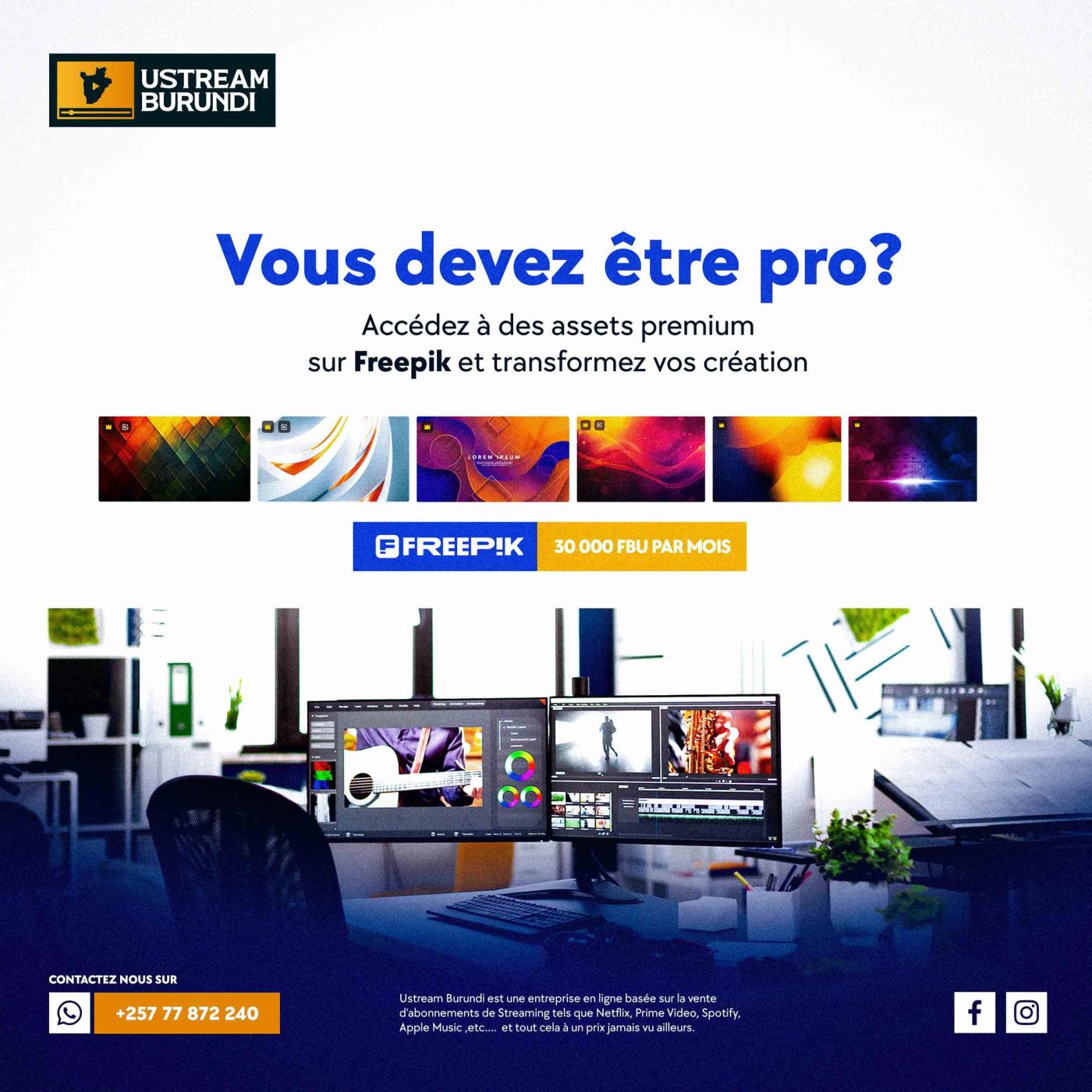 Ustream Burundi Social Media Contents image 9