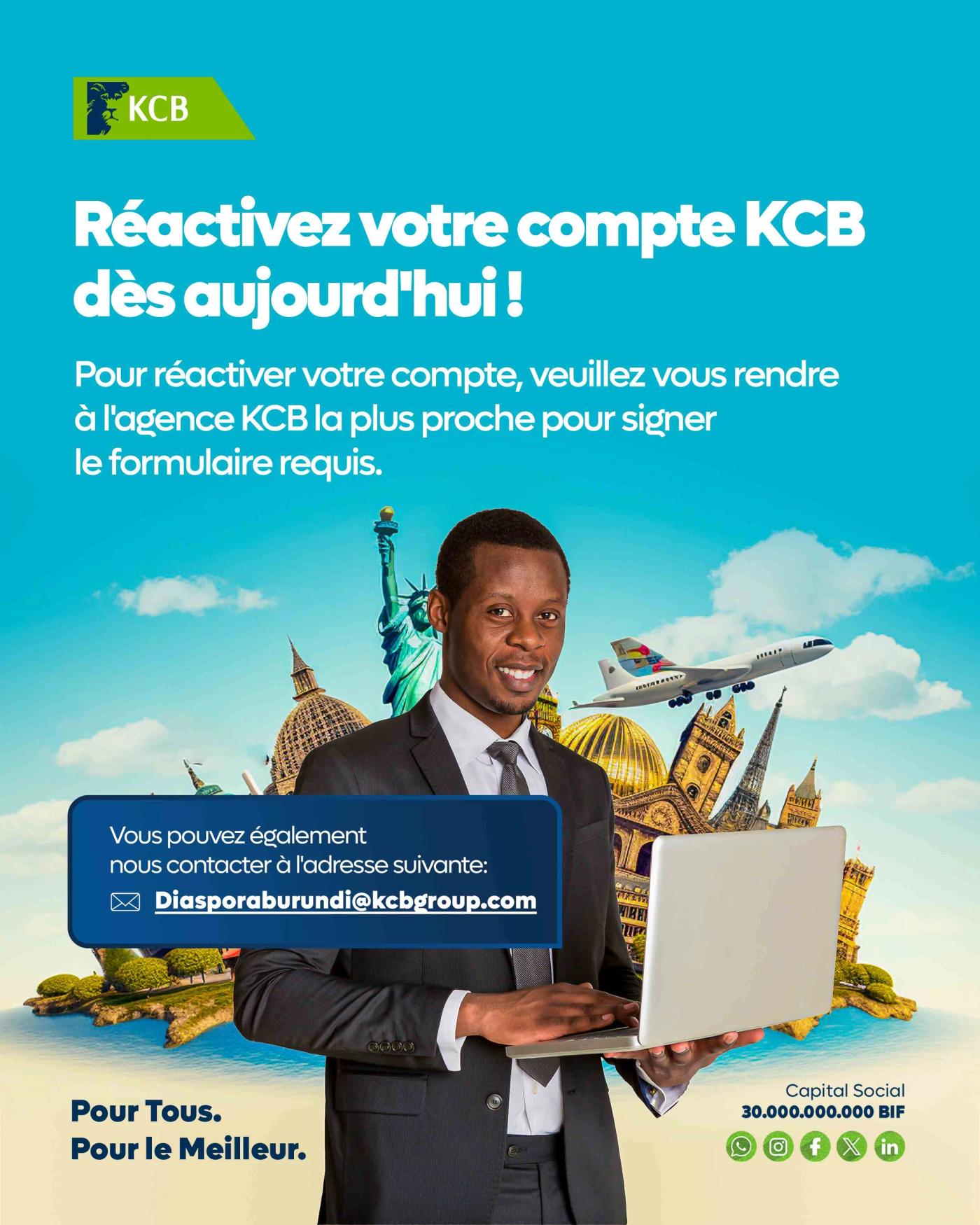 KCB Bank Burundi Social Media Designs image 7