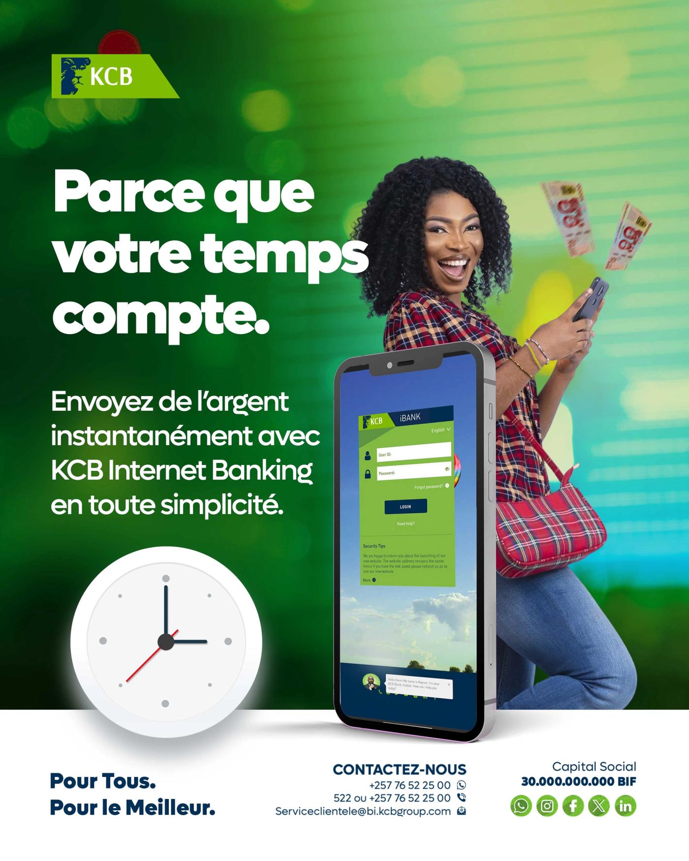 KCB Bank Burundi Social Media Designs image 4