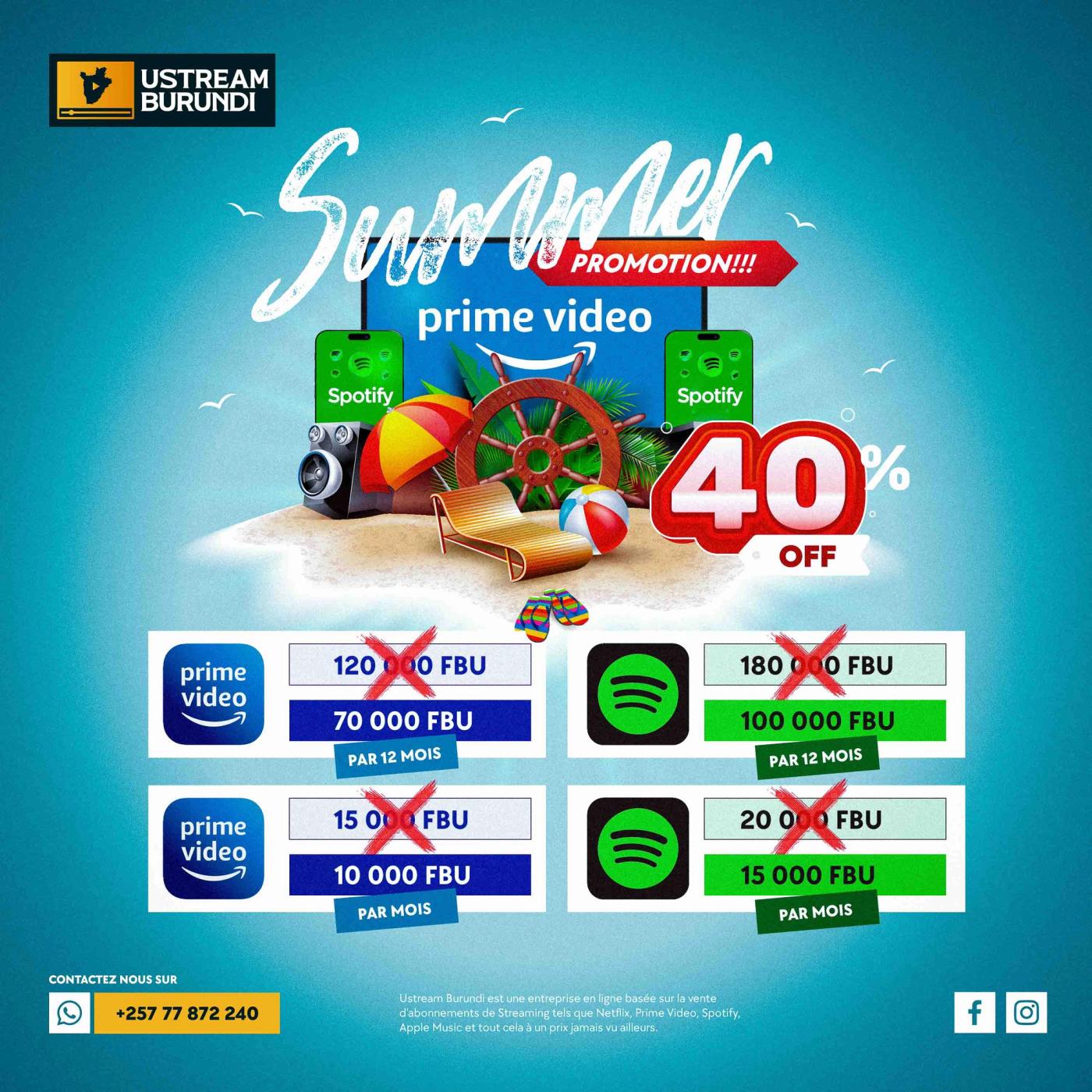 Ustream Burundi Social Media Contents image 2