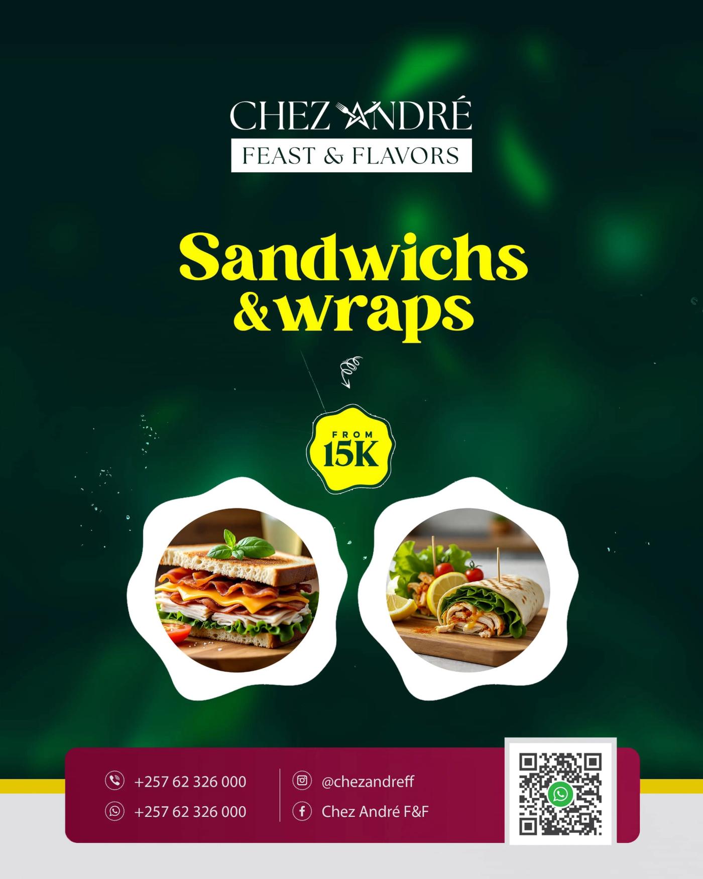 Chez André Fest and Flavors Social Media Contents & Mockups image 6