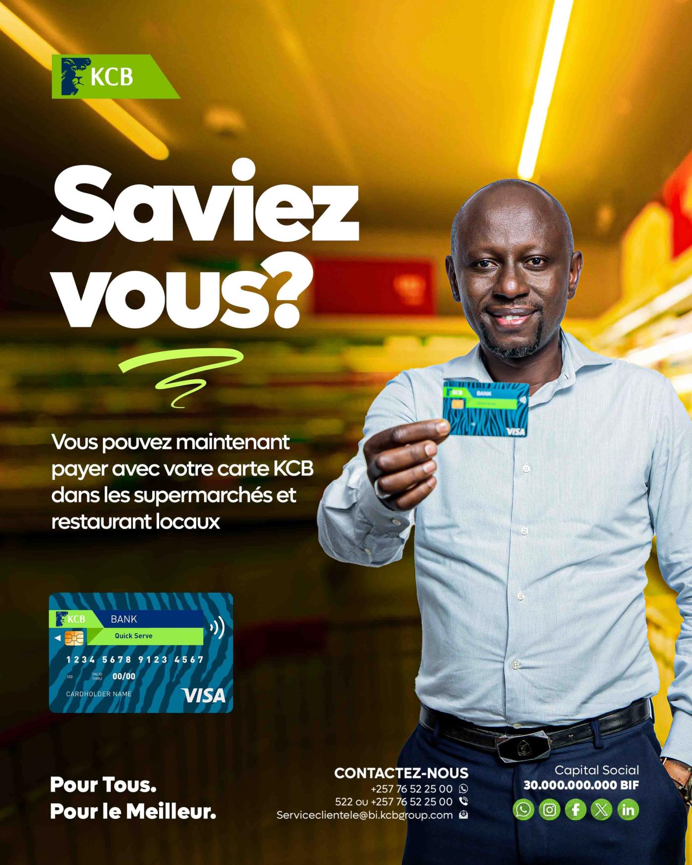 KCB Bank Burundi Social Media Designs image 2