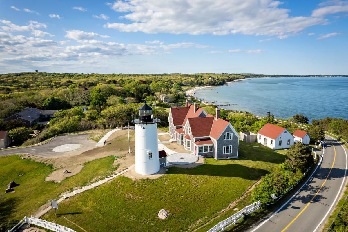 Cape Cod lighthouse, Falmouth — Eastern Seaboard