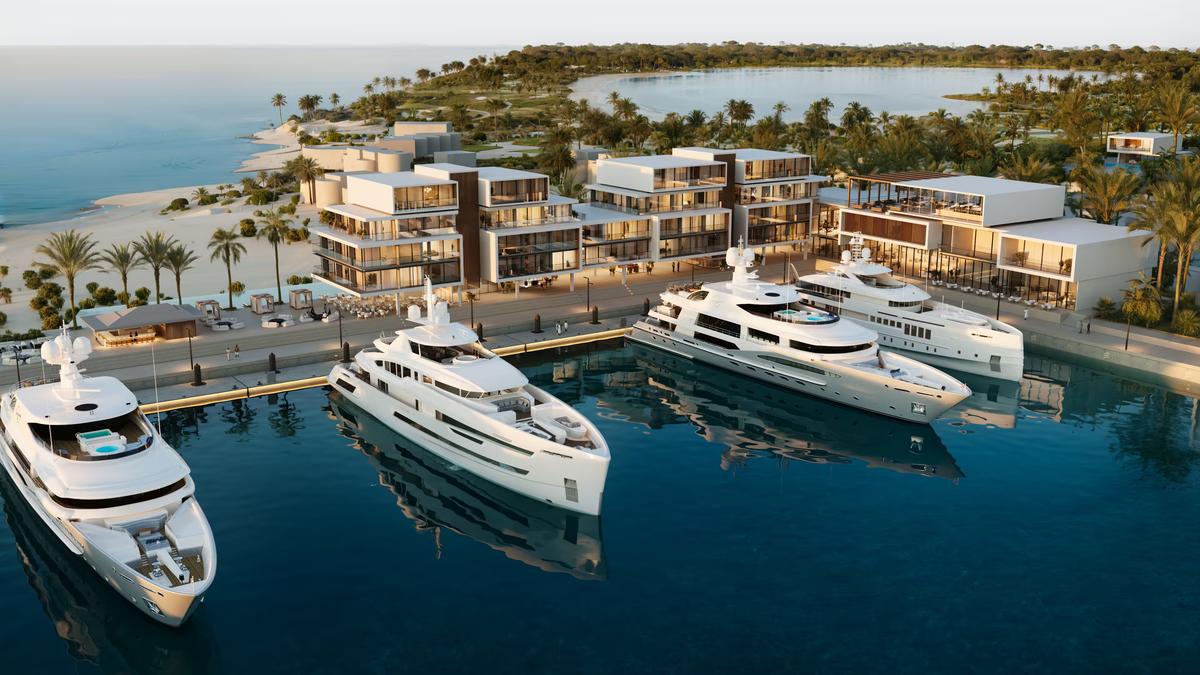 Altamer Grand Marina and Luxury Resort, Anguilla — exterior rendering