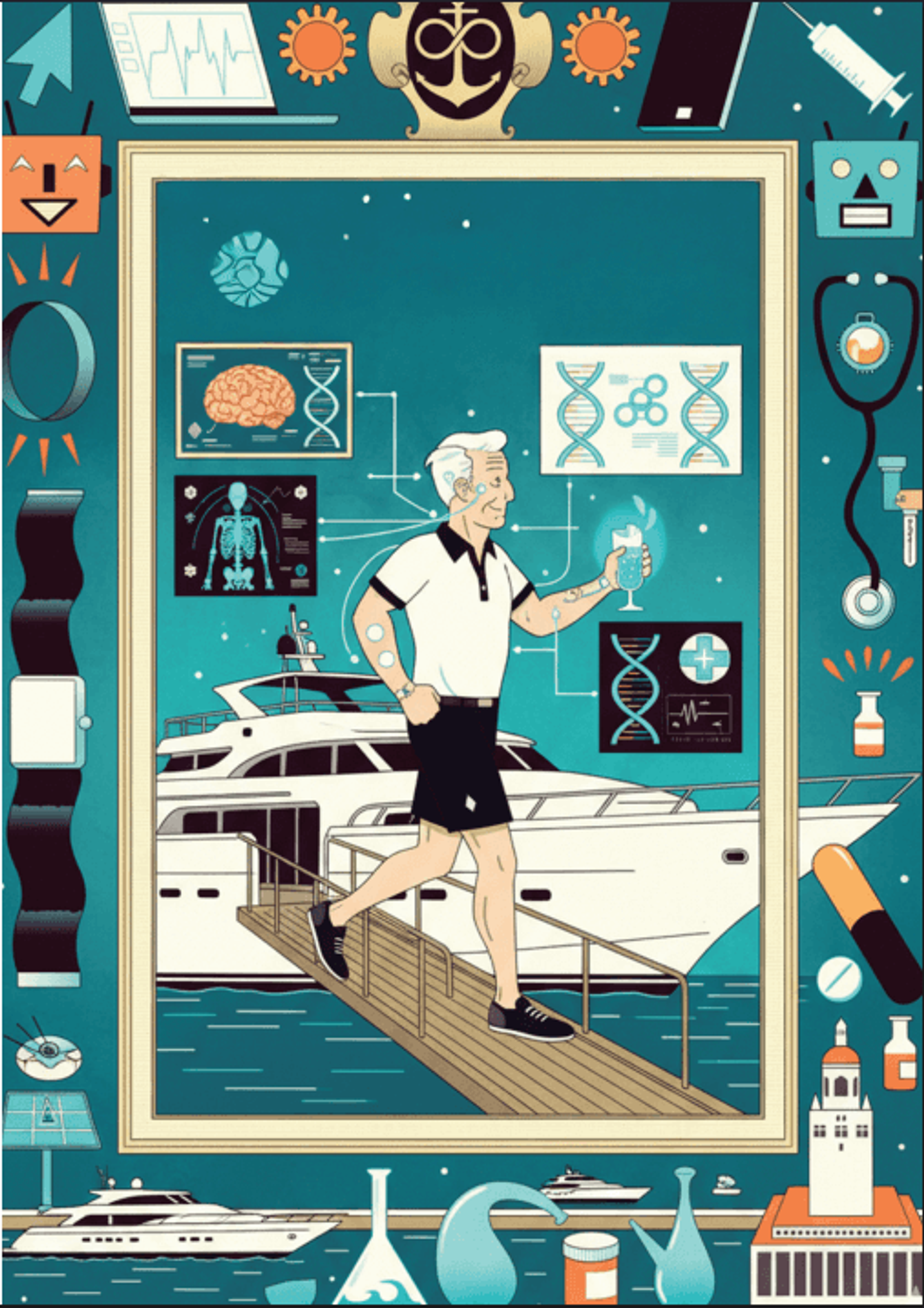 Longevity Onboard: The Billionaire’s New Routine