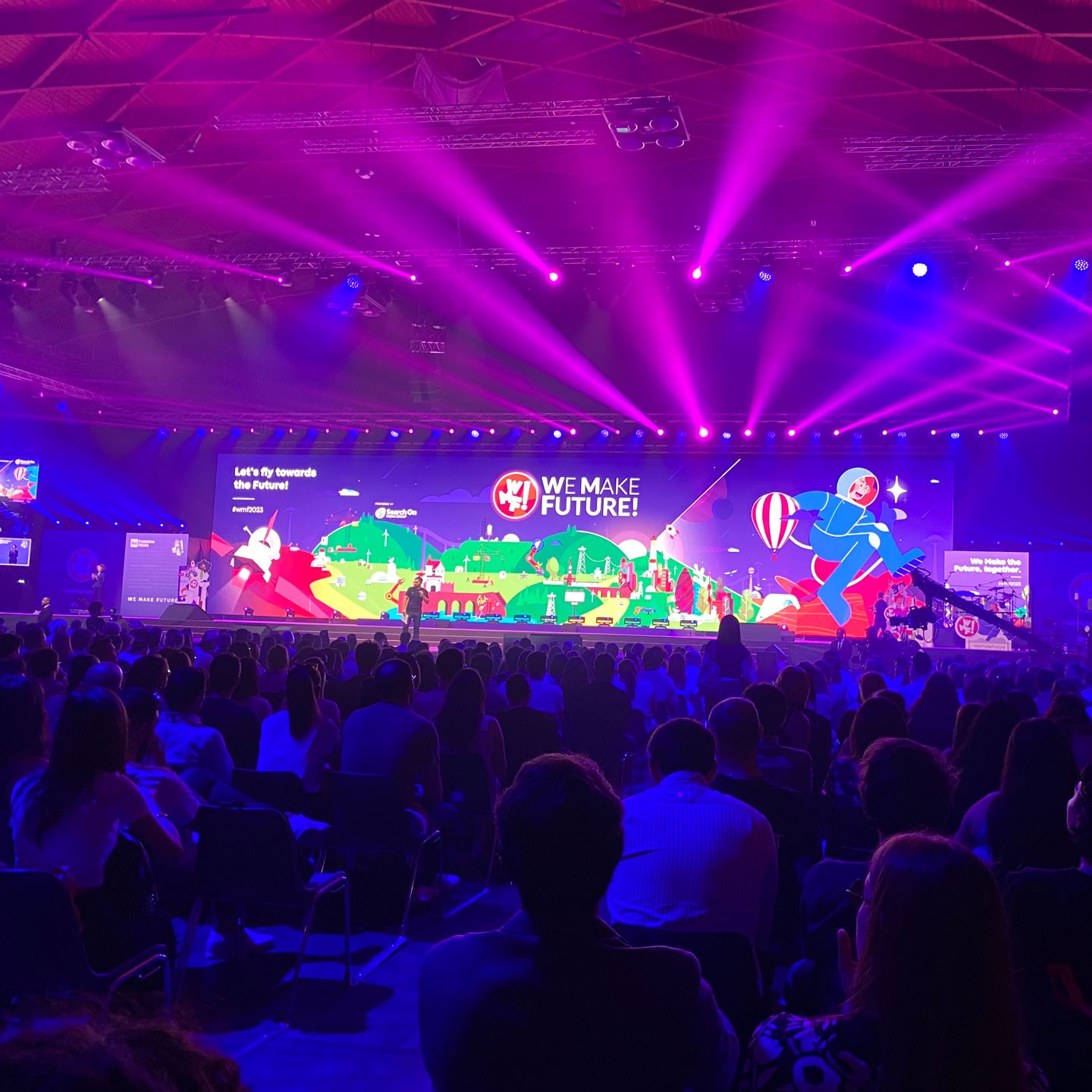 Momento serale evento We Make Future 