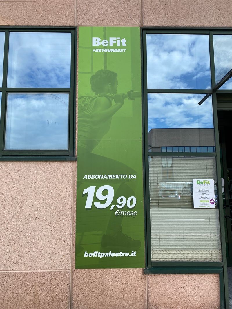 befit affissioni palestra