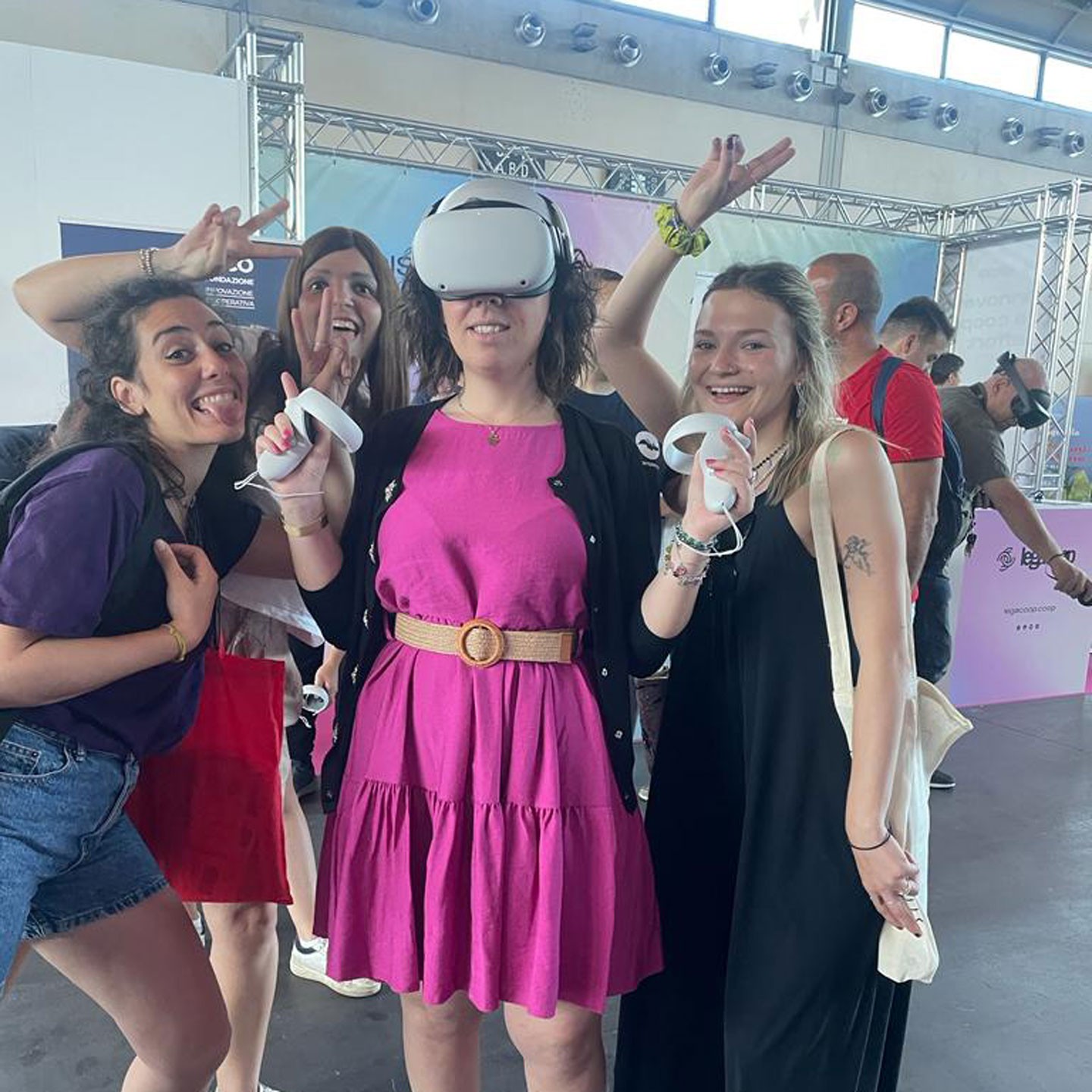 Team di Minimals all'evento We make future 2023