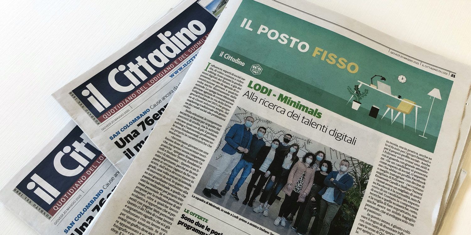 Minimals è alla ricerca di talenti digitali
