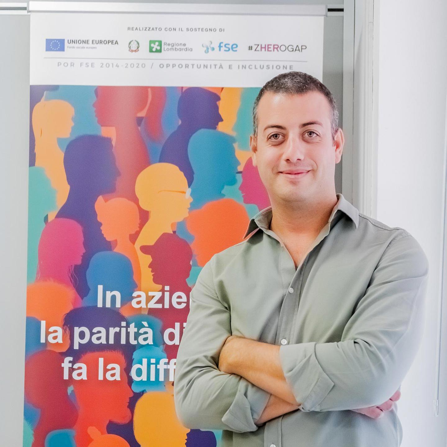 Emanuele Carelli evento partità di genere