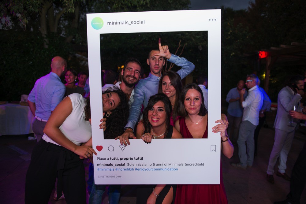Team Minimals foto serale evento
