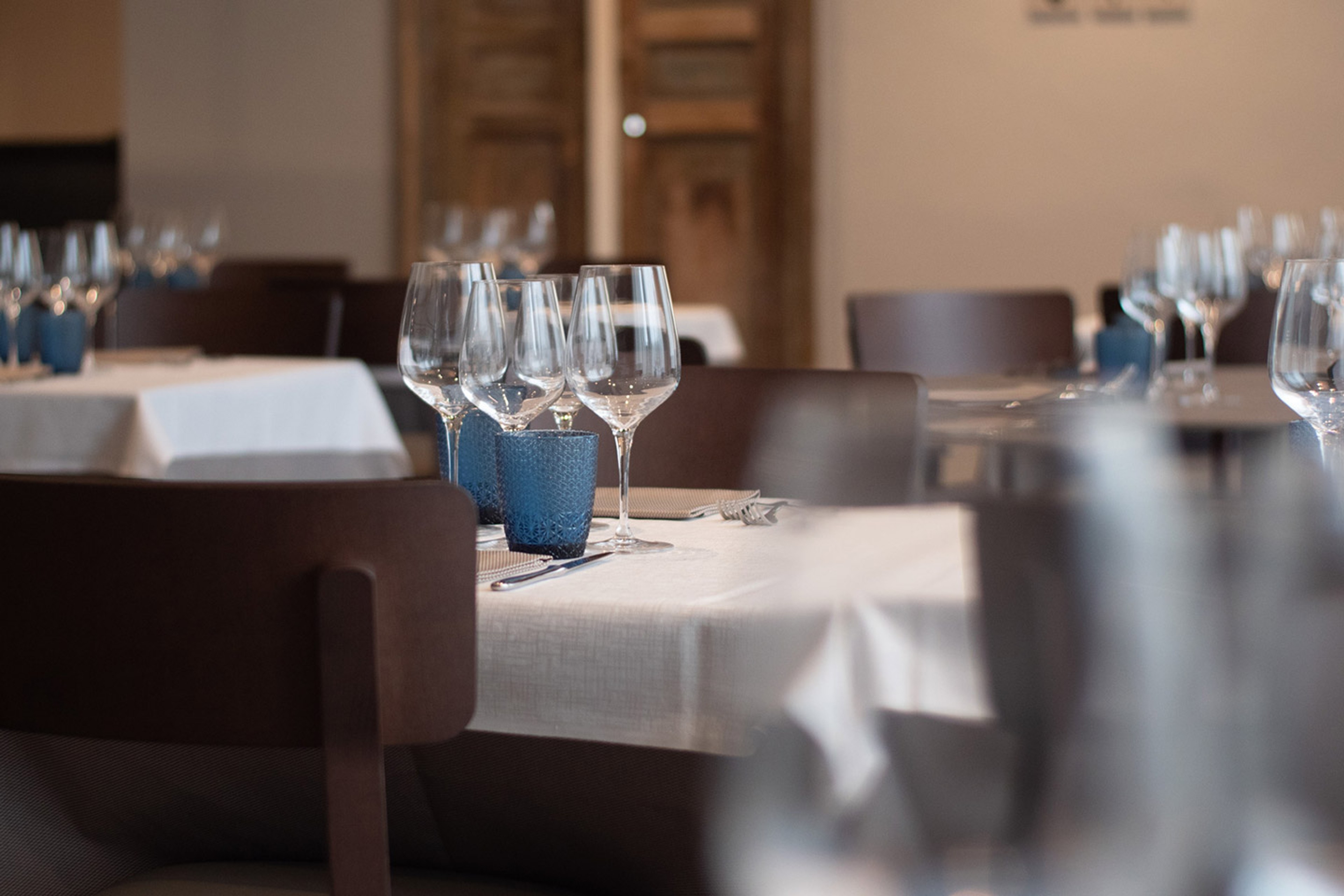 tavoli ristorante il bue blu