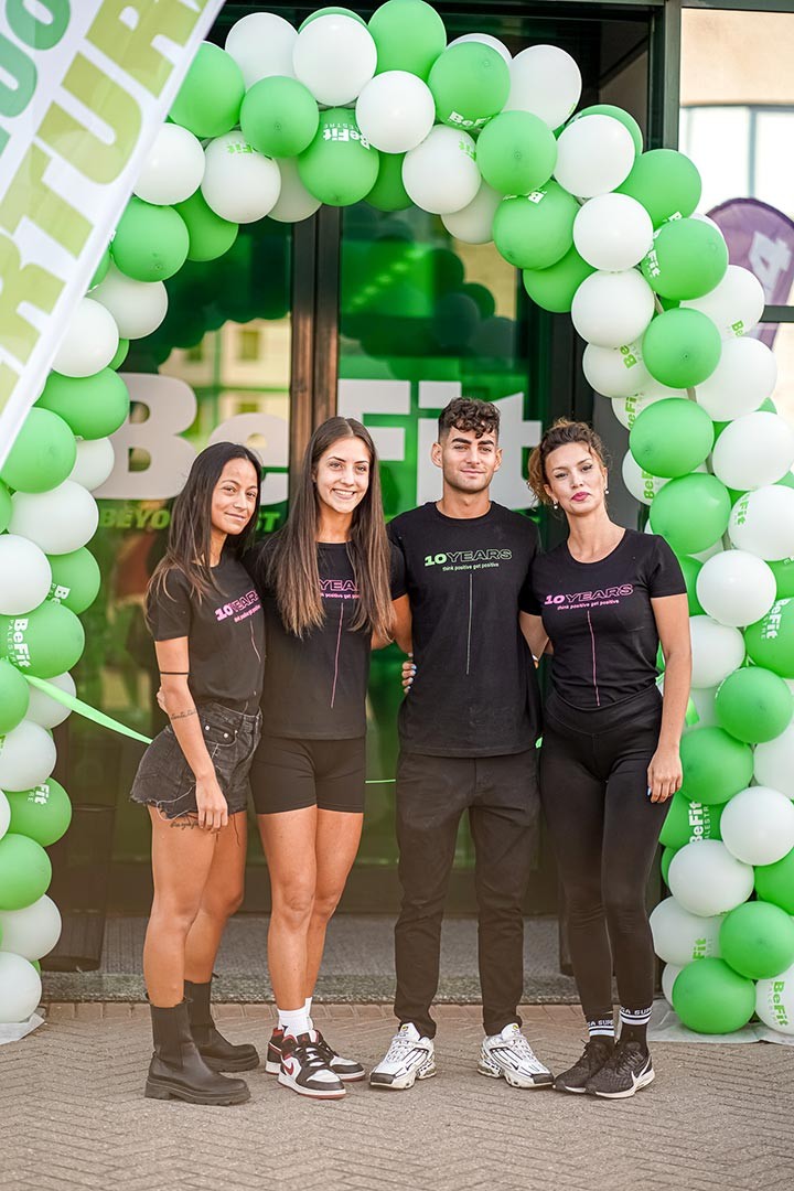 Befit festeggiamenti apertura Crema