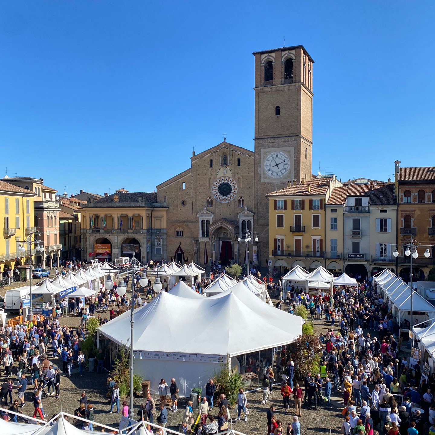 Centro di lodi durante l'evento de Le forme del gusto 2023