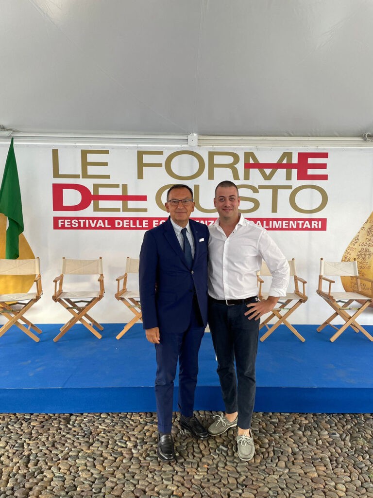 Stefano carrelli all'evento Le forme del Gusto