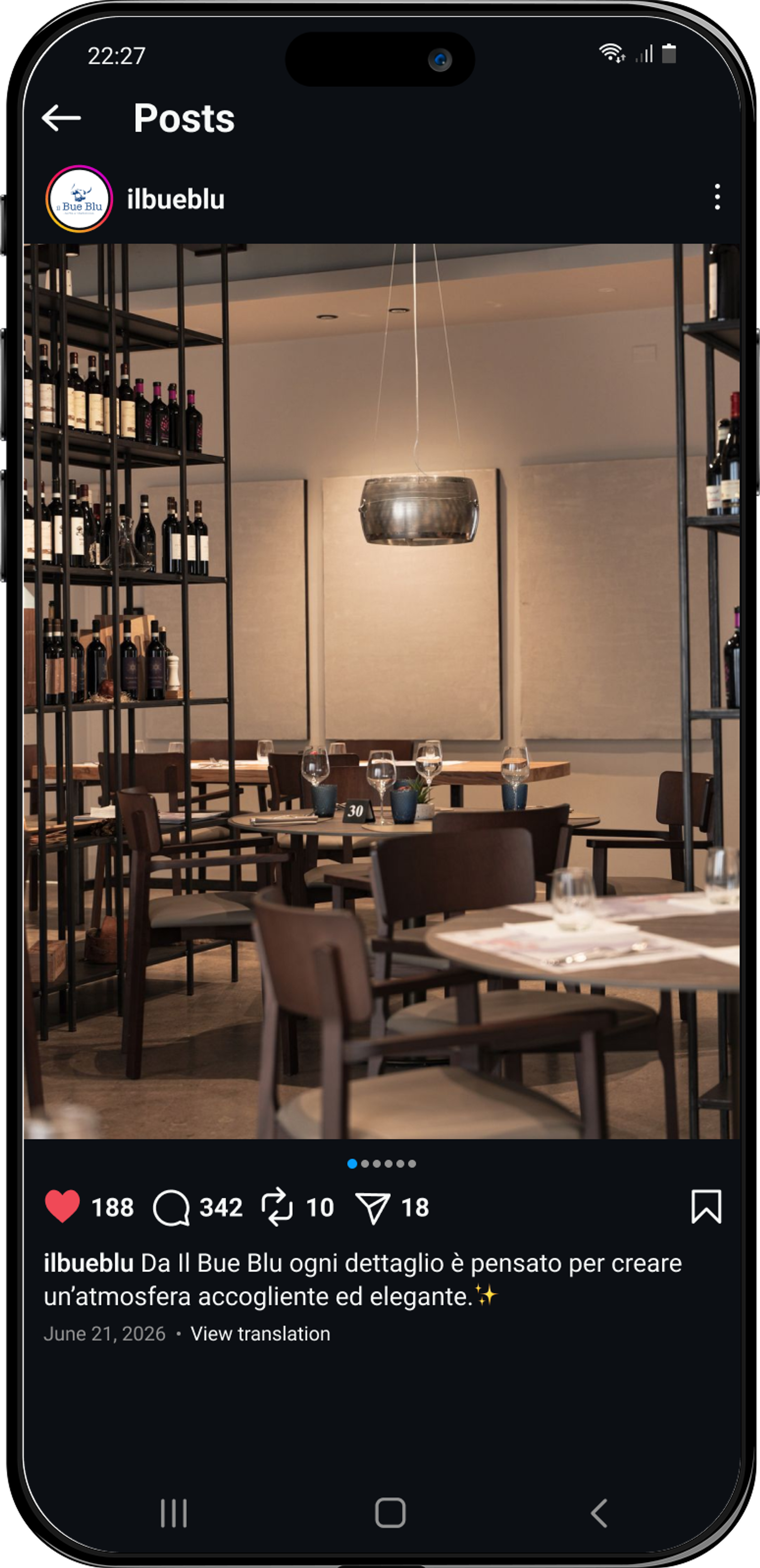 Ristorante il bue blu