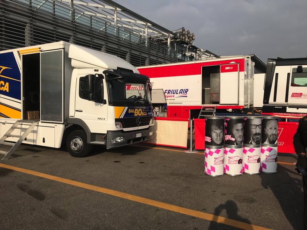 posizione esterna rally di Monza