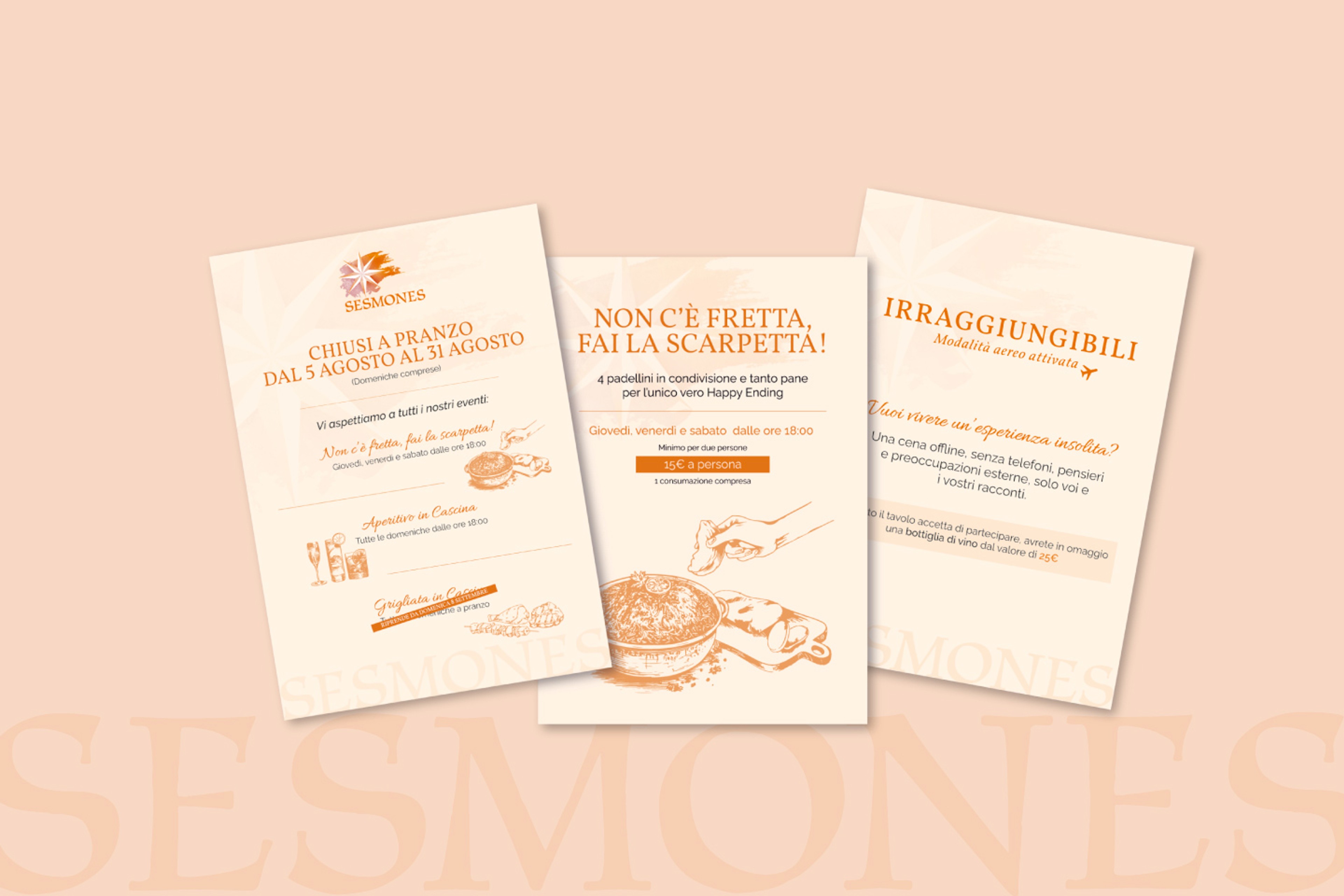 volantini Cascina Sesmones