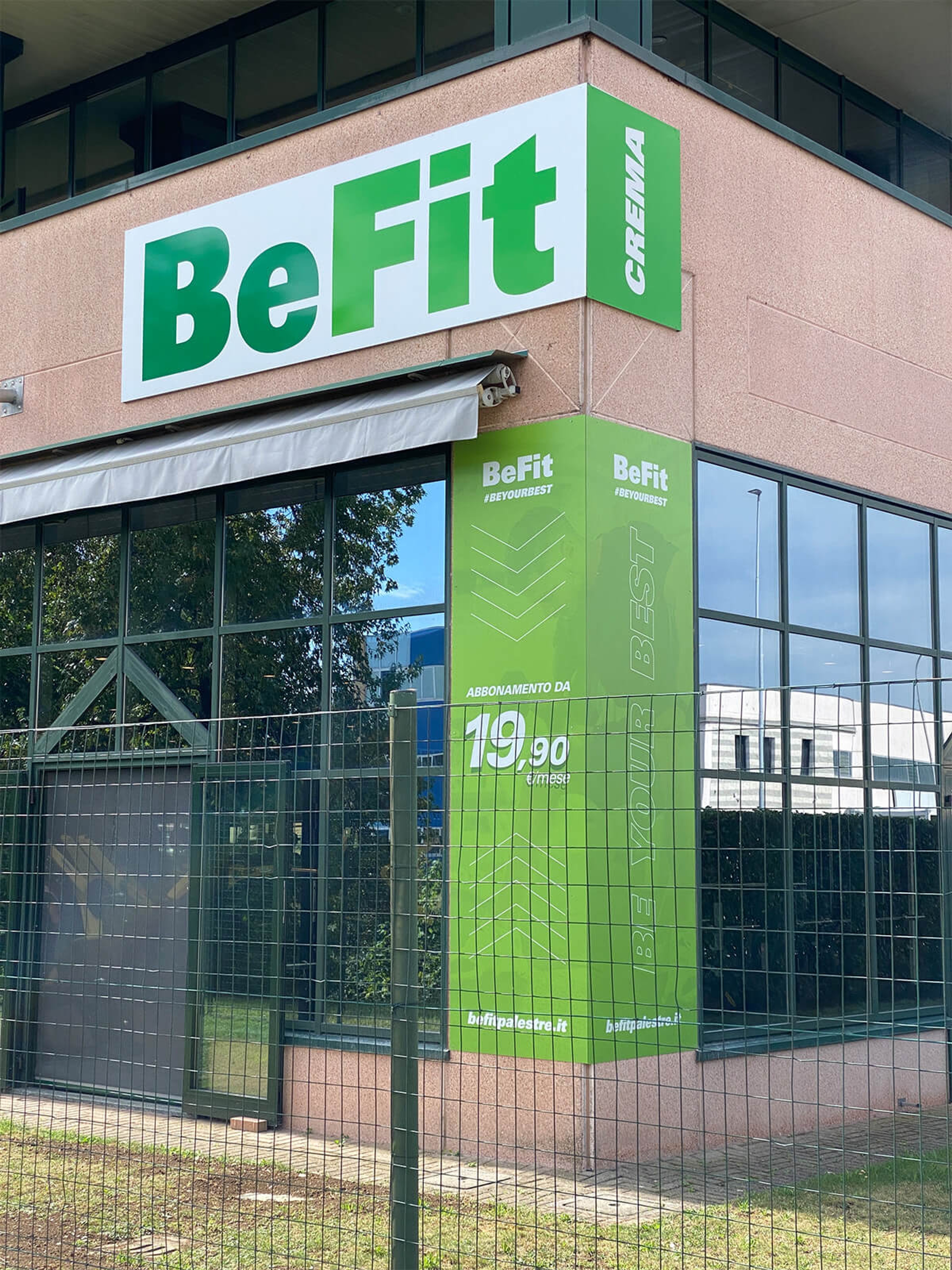 Allestimento sede Be Fit