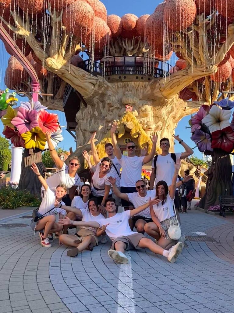 Team di Minimals a Gardaland