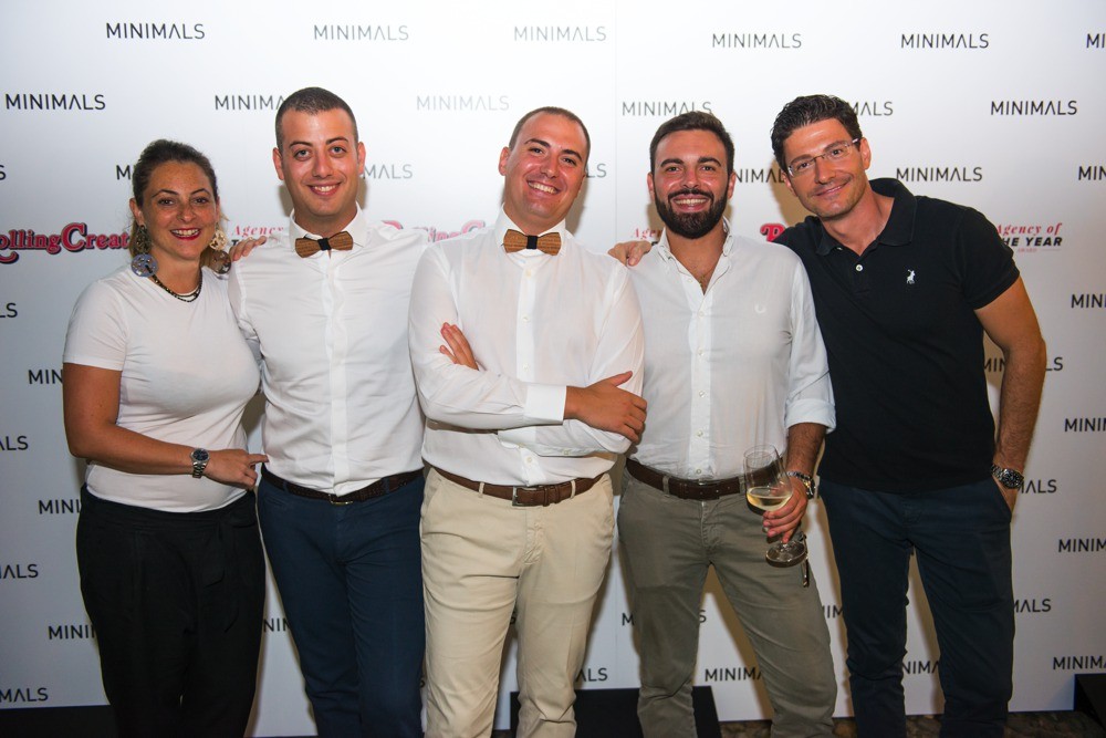 Foto di gruppo per l'Evento di Minimals