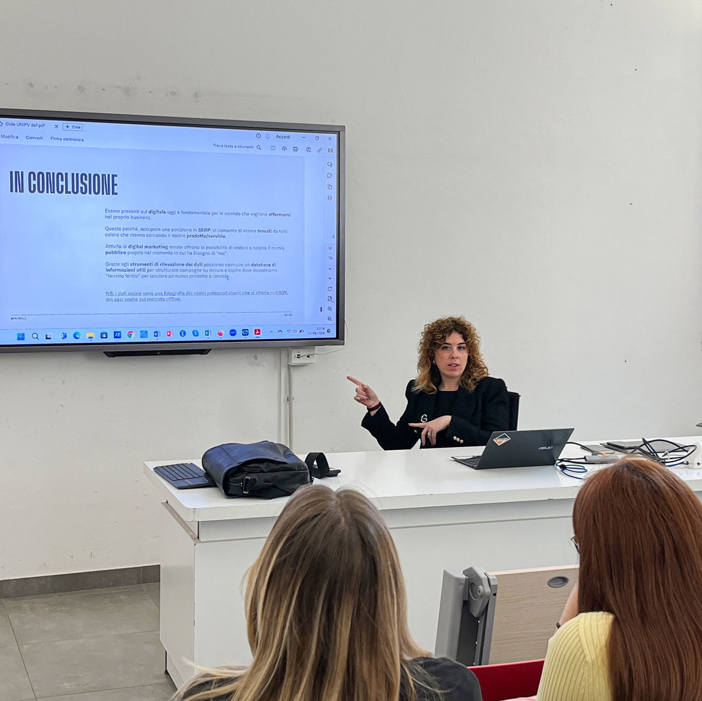 Glenda Zanaboni presenta l'agenzia di Minimals