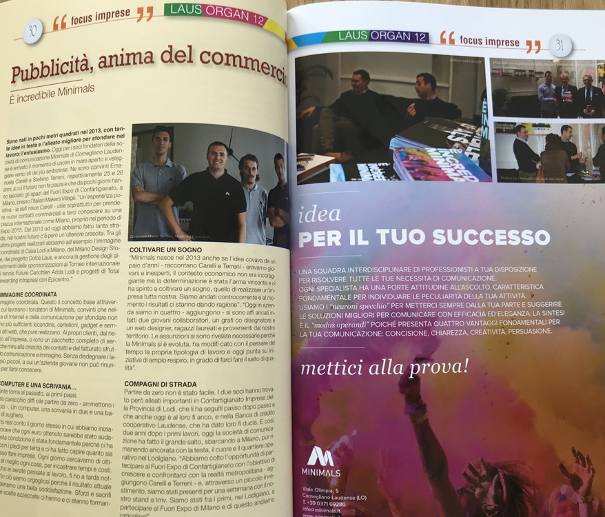 Articolo di Laus Organ Bcc