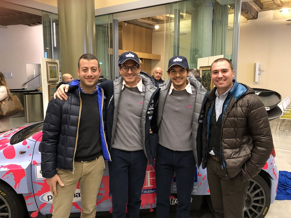 Stefano ed Emanuele al Rally di Monza