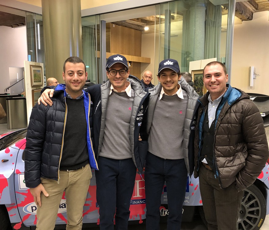 Stefano ed Emanuele al Rally di Monza