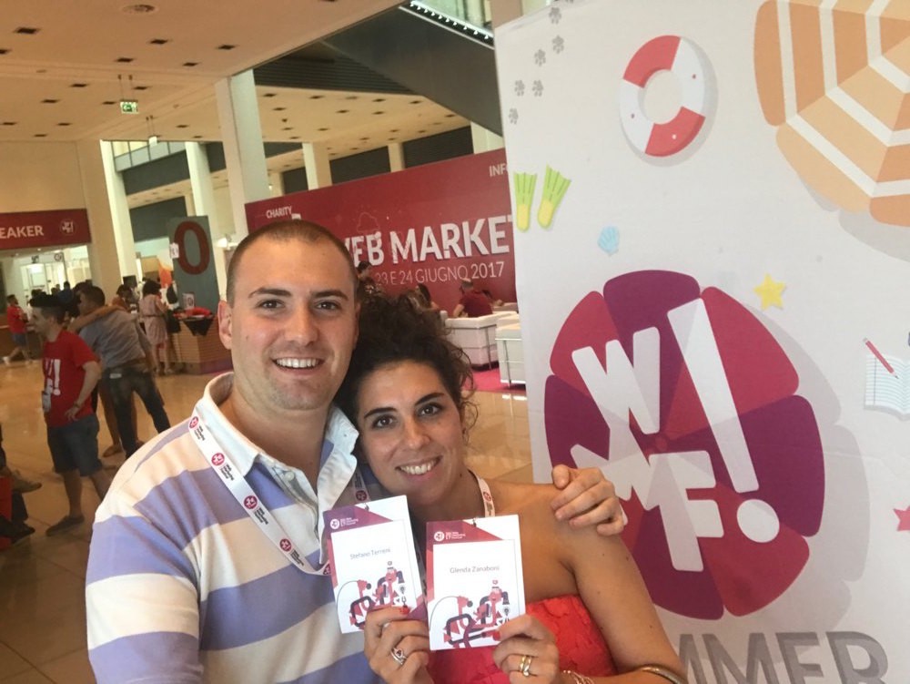 foto del teams di Minimals all'interno dell'evento WMF